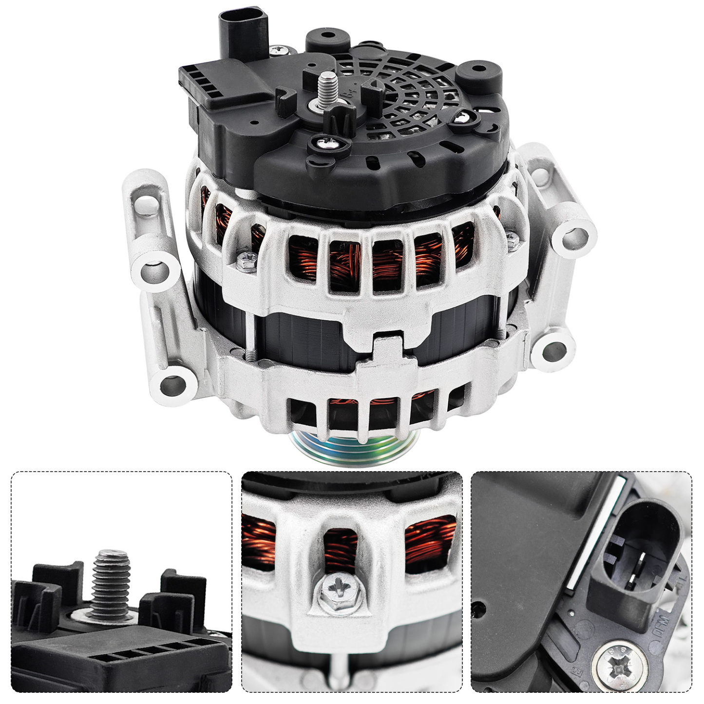 Alternator 12V 140A fit for Volkswagen Jetta 2013-2017, Passat 2014-2017, Beetle 2013-2016 1.8L 2.0L