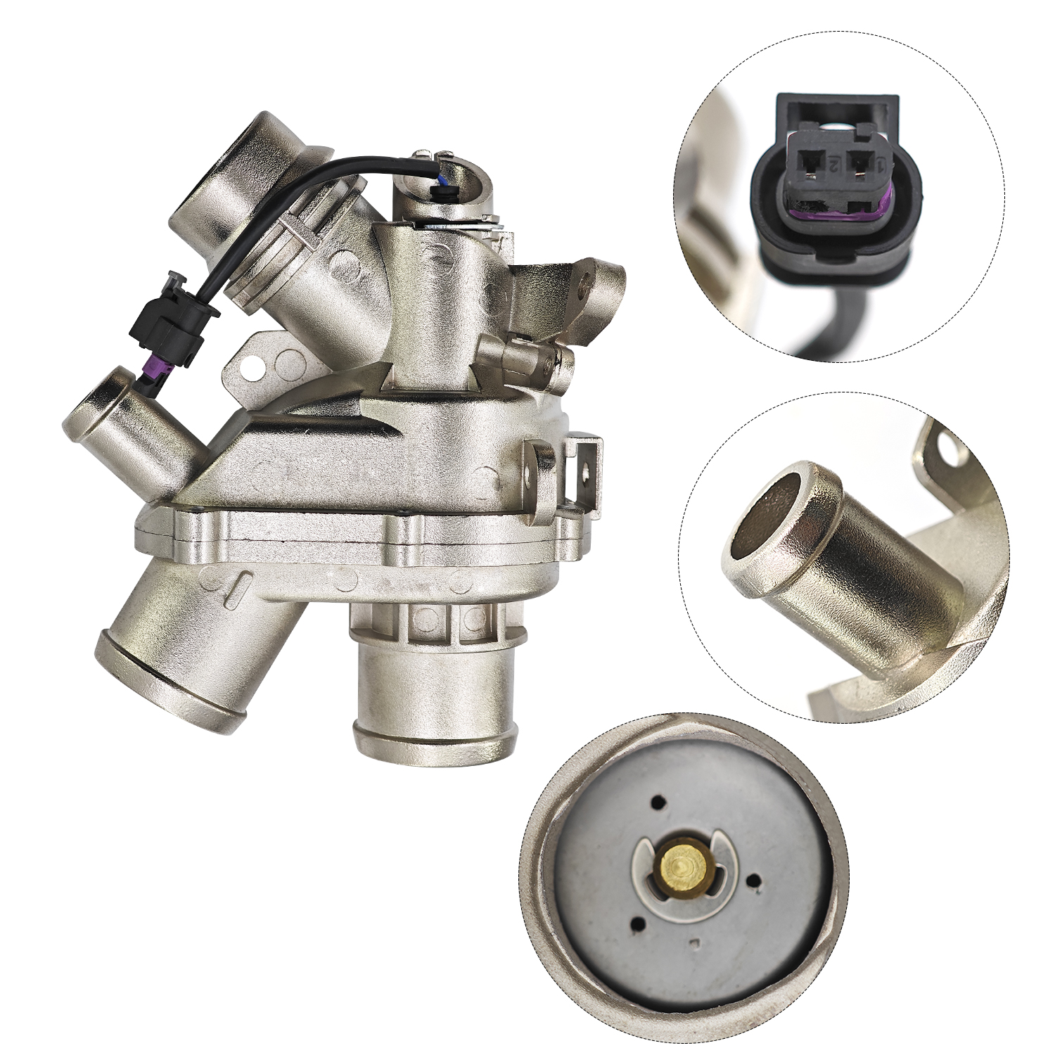 Cooling System Upgrade Kit Fit for Jaguar Land Rover 3.0L V6 2013-2021 Supercharged Engine