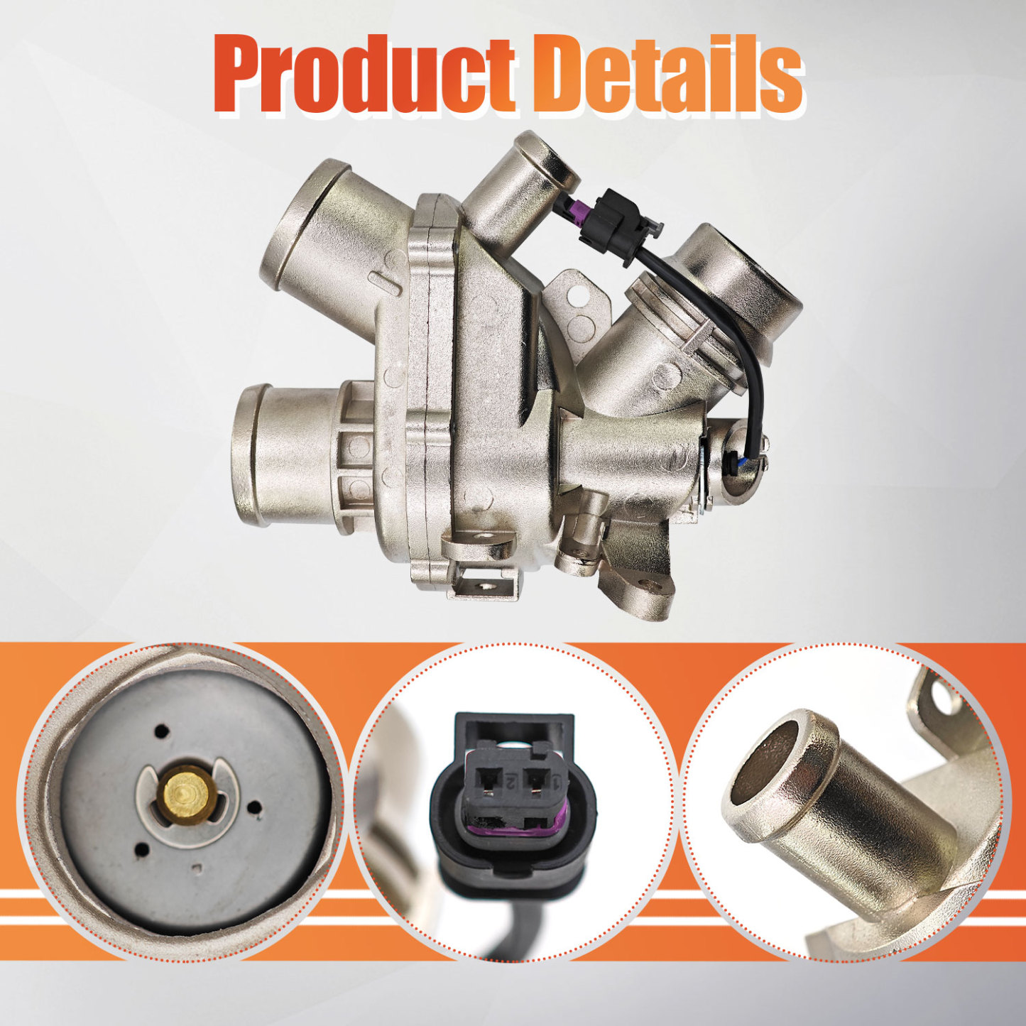 Cooling System Upgrade Kit Fit for Jaguar Land Rover 3.0L V6 2013-2021 Supercharged Engine