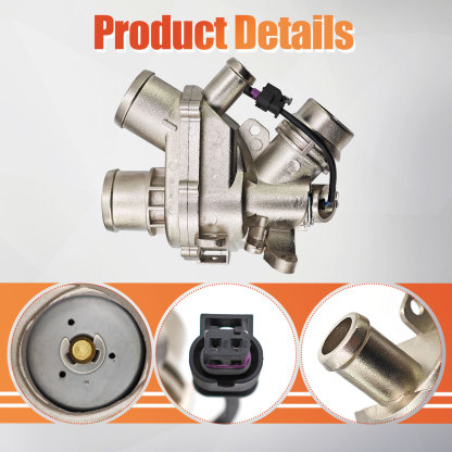 Cooling System Upgrade Kit Fit for Jaguar Land Rover 3.0L V6 2013-2021 Supercharged Engine