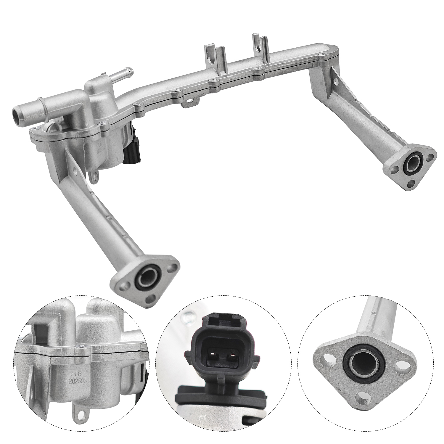 Cooling System Upgrade Kit Compatible with Jaguar fit for Land Rover 3.0L V6 2013-2021 Supercharged Engine