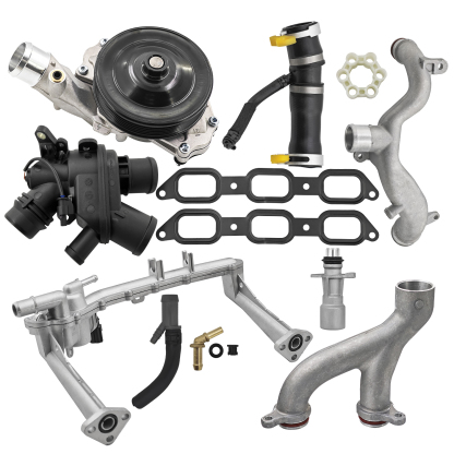 Cooling System Upgrade Kit Compatible with Jaguar fit for Land Rover 3.0L V6 2013-2021 Supercharged Engine