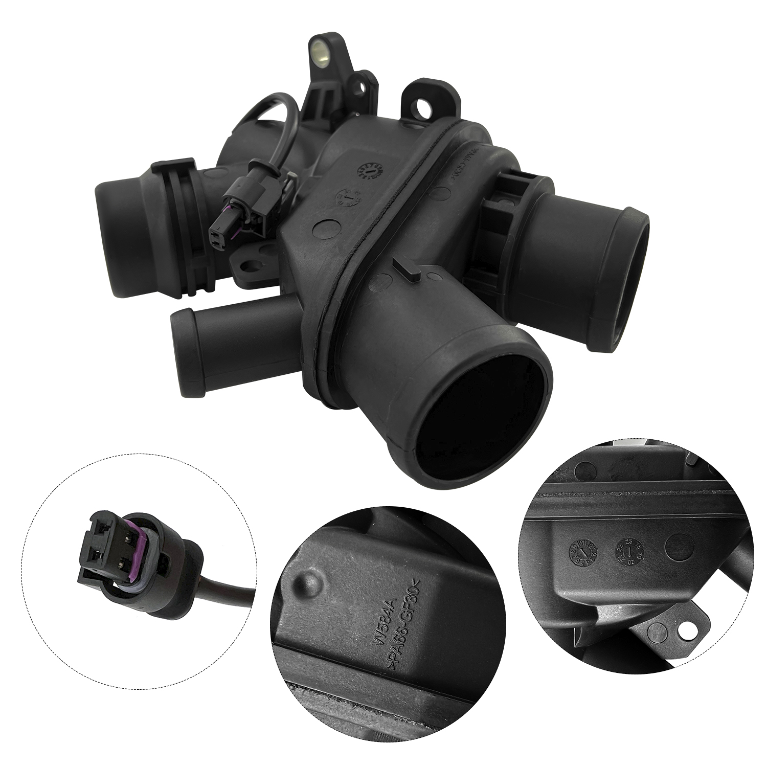 Cooling System Upgrade Kit Compatible with Jaguar fit for Land Rover 3.0L V6 2013-2021 Supercharged Engine