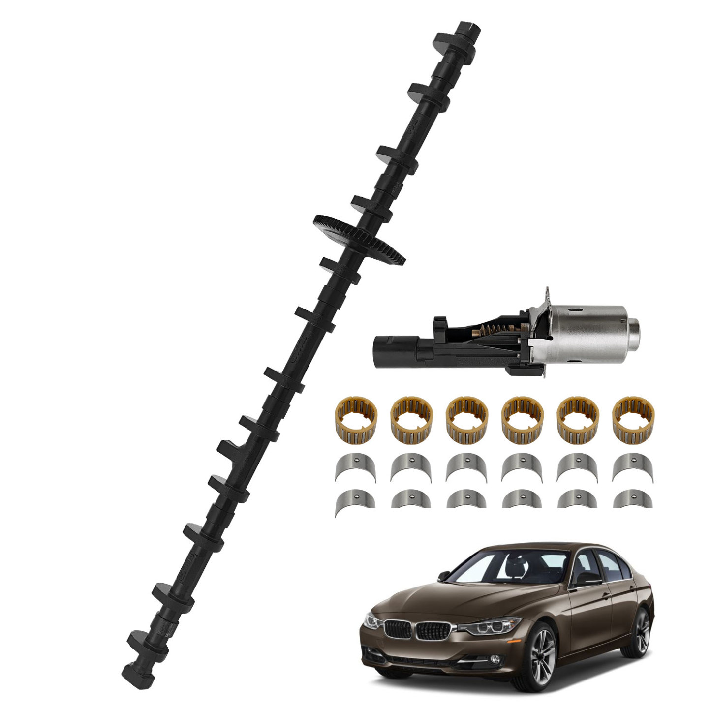 Eccentric Shaft Valvetronic Actuator Kit Compatible with BMW 535i 135i 740i X3 X5 135is 335i 435i 640i 740Li ActiveHybrid 3/5/7 M2 M235i 3.0L