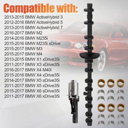 Eccentric Shaft Valvetronic Actuator Kit Compatible with BMW 535i 135i 740i X3 X5 135is 335i 435i 640i 740Li ActiveHybrid 3/5/7 M2 M235i 3.0L