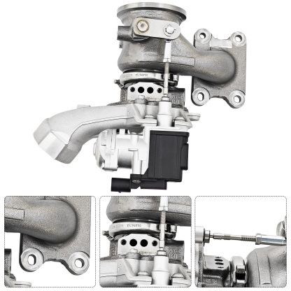 RHF3 Turbocharger fit for Volkswagen Jetta 2016-2024, Fit for Audi A3 2014-2024, Fit for Seat Leon 2014-2022 1.4 TSI