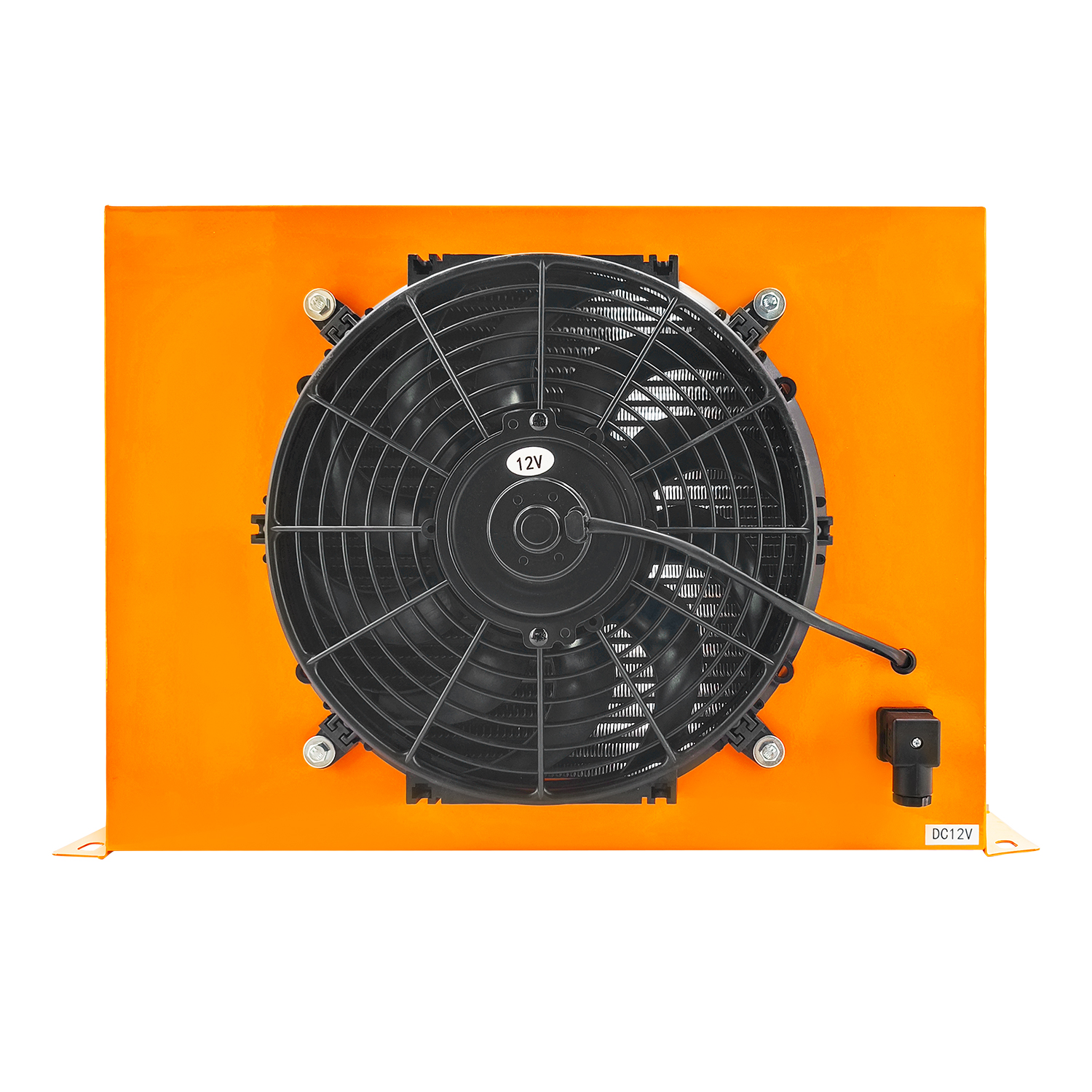 DC12V Hydraulic Oil Cooler 150L/min, 120W Fan | 2MPa Air-Cooled Hydraulic Oil Radiator | Heat Dissipation Cooler