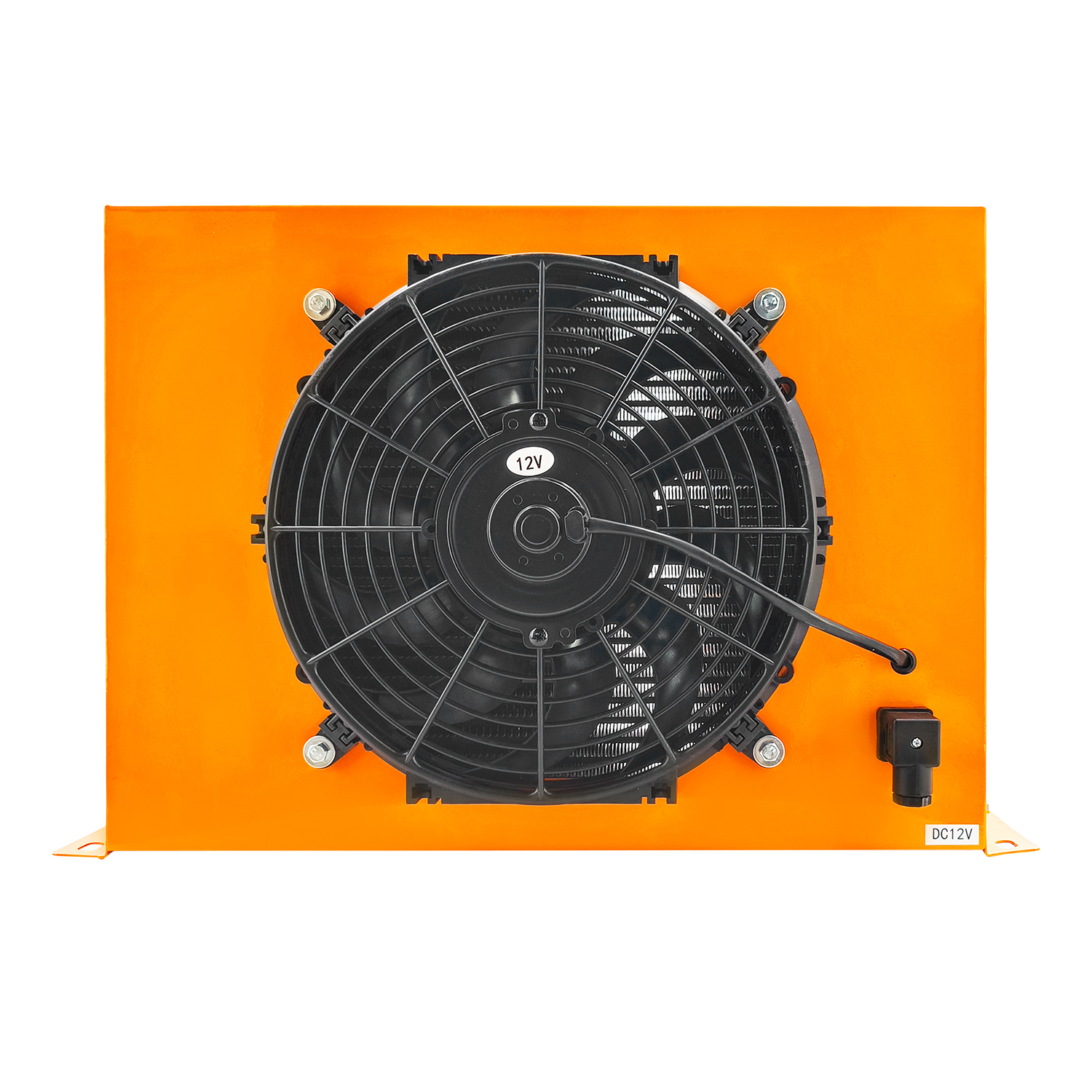 DC12V Hydraulic Oil Cooler 150L/min, 120W Fan | 2MPa Air-Cooled Hydraulic Oil Radiator | Heat Dissipation Cooler
