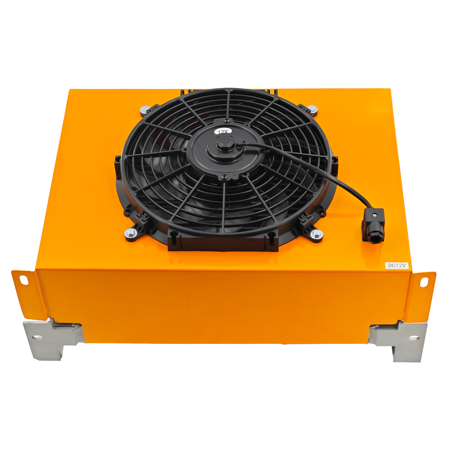 DC12V Hydraulic Oil Cooler 150L/min, 120W Fan | 2MPa Air-Cooled Hydraulic Oil Radiator | Heat Dissipation Cooler