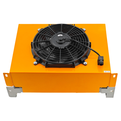 DC12V Hydraulic Oil Cooler 150L/min, 120W Fan | 2MPa Air-Cooled Hydraulic Oil Radiator | Heat Dissipation Cooler