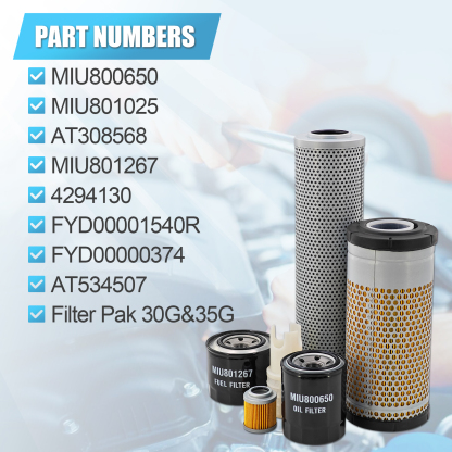 Filter Pak Fit For John Deere Filter Pak for 30G&35G