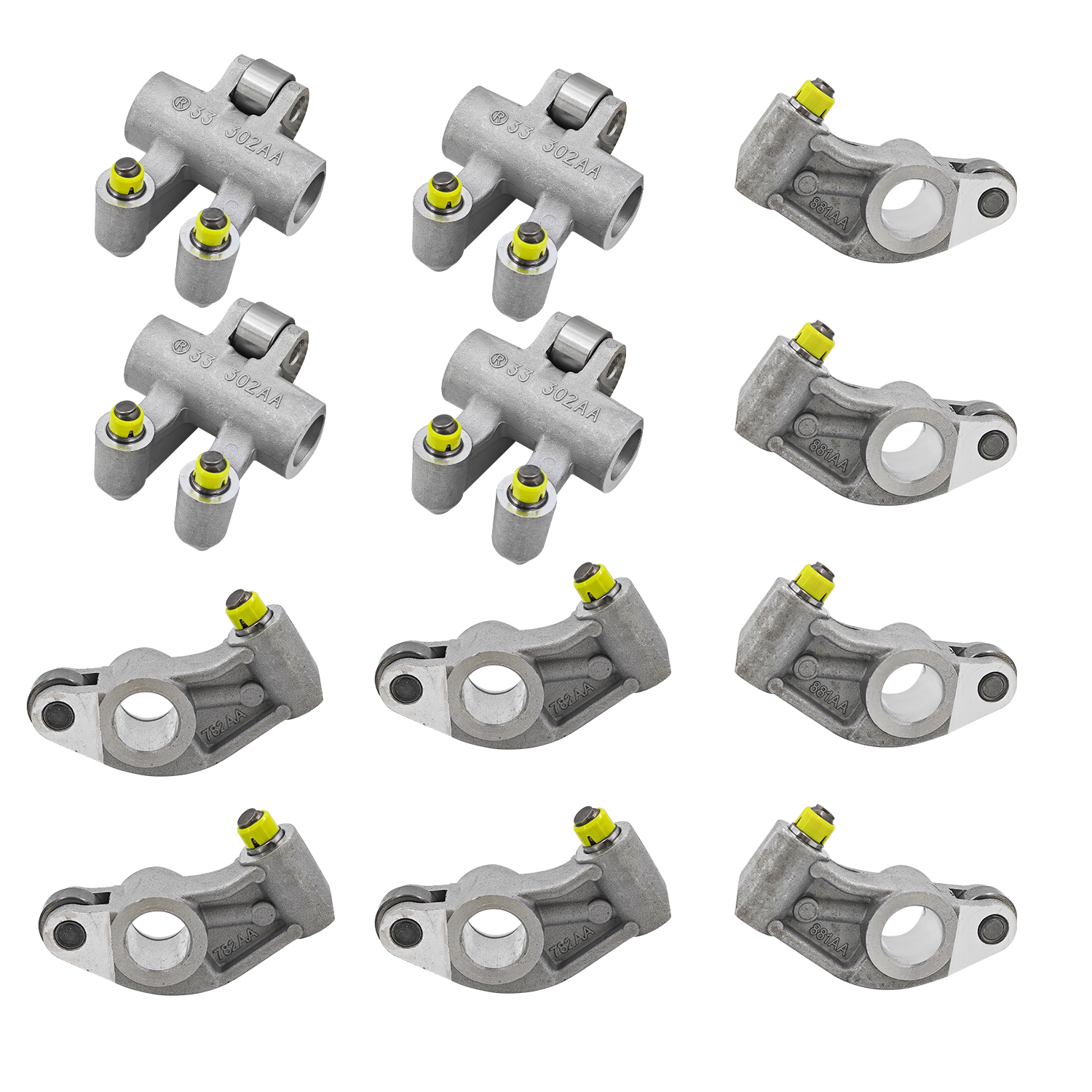Rocker Arms Kit for Mini R50 R52 R53 Chrysler PT Cruiser Neon II 1.6L 2001-2010