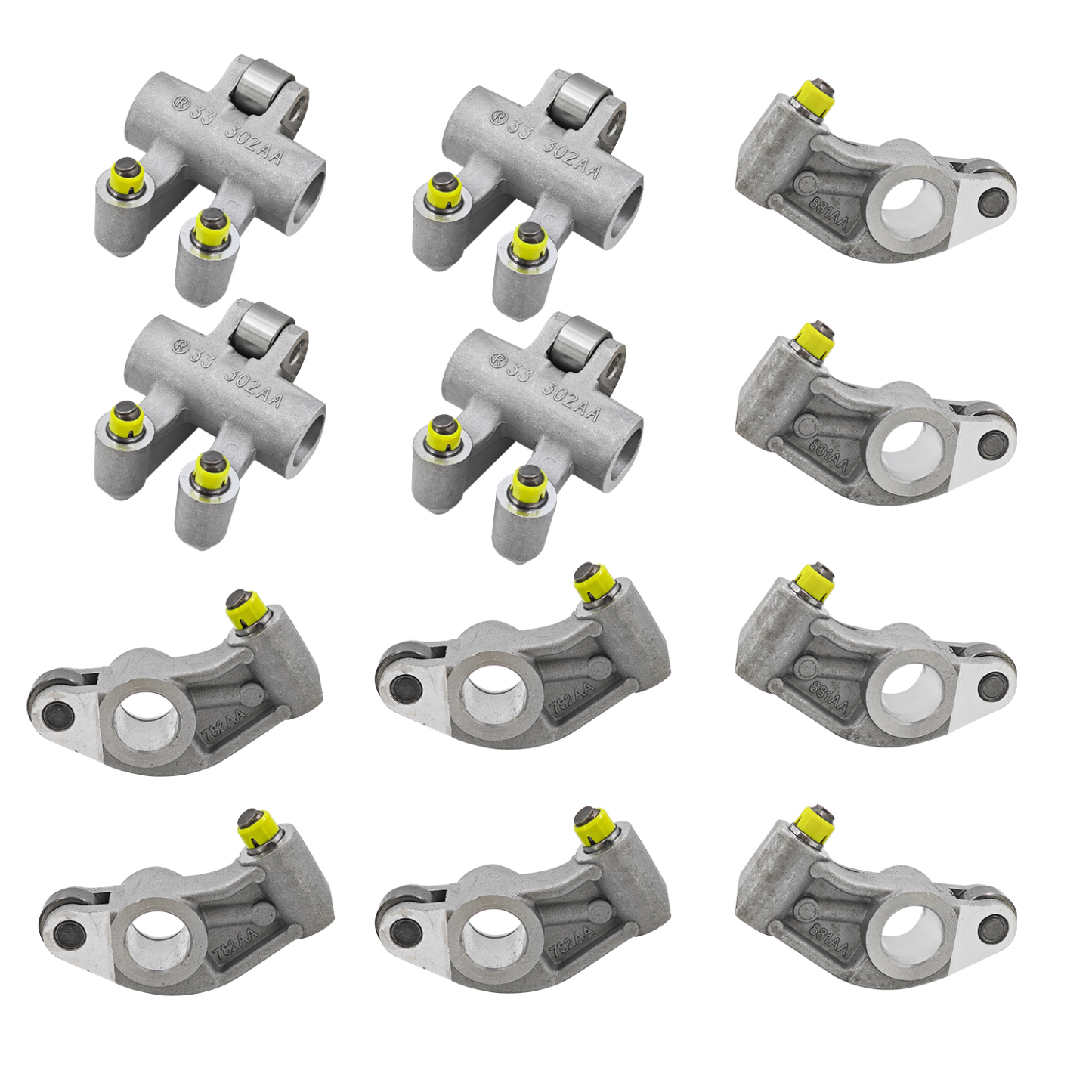 Rocker Arms Kit for Mini R50 R52 R53 Chrysler PT Cruiser Neon II 1.6L 2001-2010