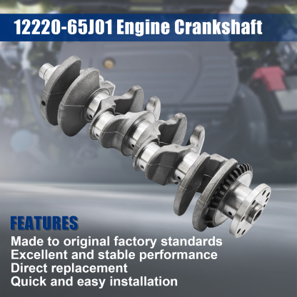 Engine Crankshaft with Signal Discs Gear for Suzuki J20A GRAND VITARA SX4 ESCUDO 2.0 LTR 16V