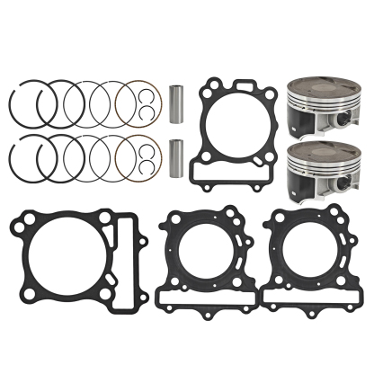 Front & Rear Cylinder Piston Gasket Kit fit for Suzuki SV650 SV650A SV650S SV650SA V-Strom DL650 DL650A DL650AL1 DL650L1