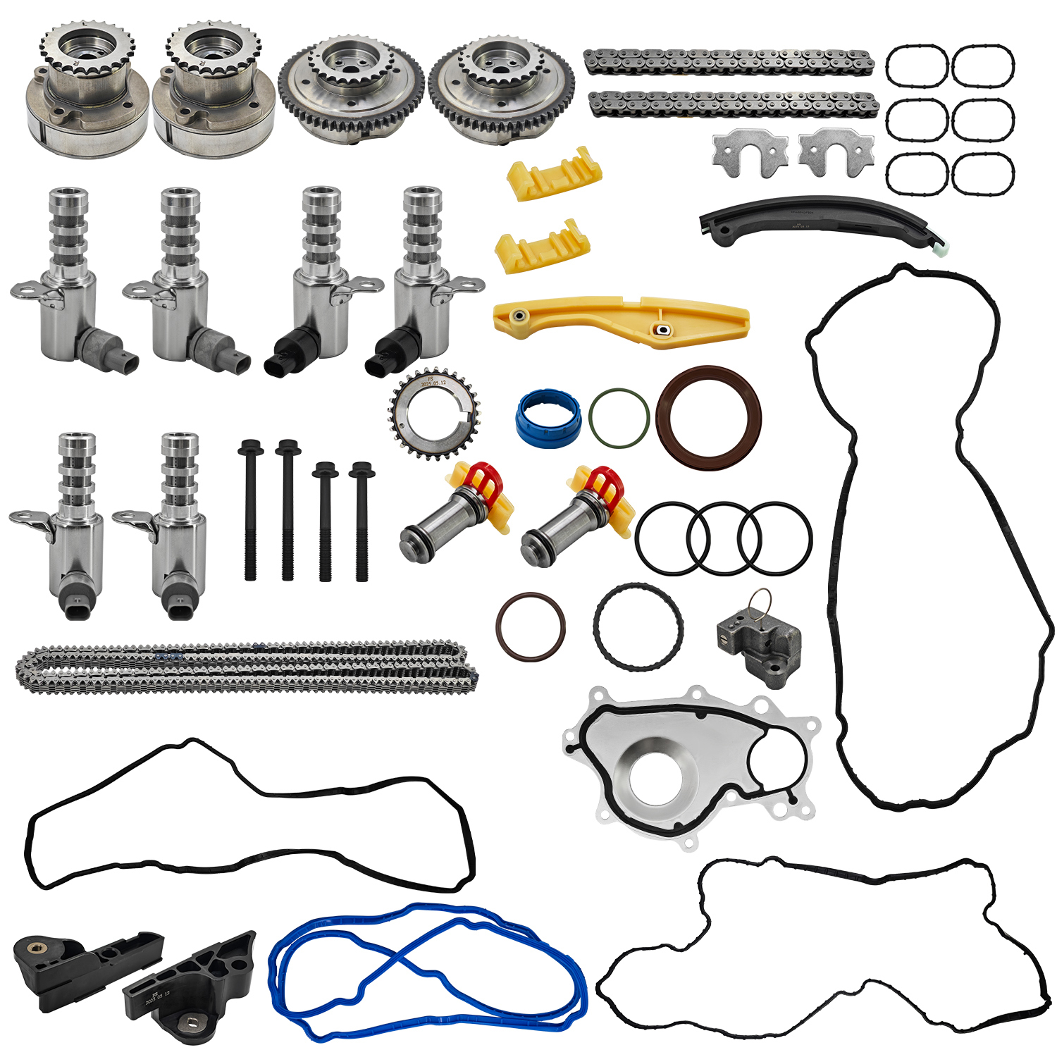 3.5L Ecoboost Complete Timing Kit Fits for Ford F150 2013-2016 with Solenoids