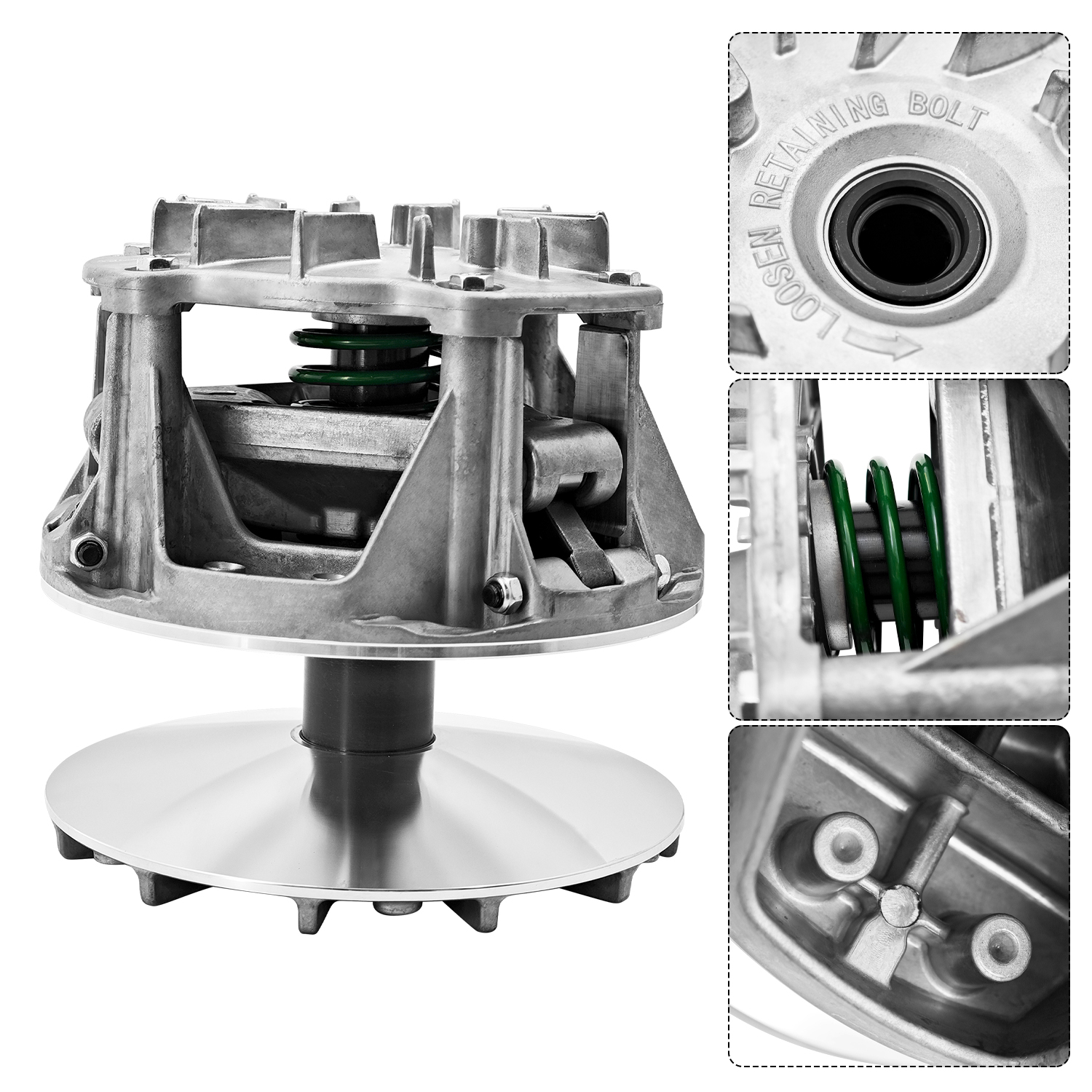 Clutch Compatible with Kawasaki Mule 4010 4000 2009-2023 Drive Clutch Converter