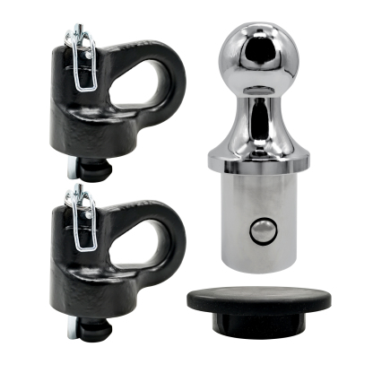 Puck System Gooseneck Hitch Kit, 2 5/16-In 30000lbs Ball, Fit for Select Silverado, Sierra 2500, 3500 HD, F-250, F-350, Nissa-n Titan XD