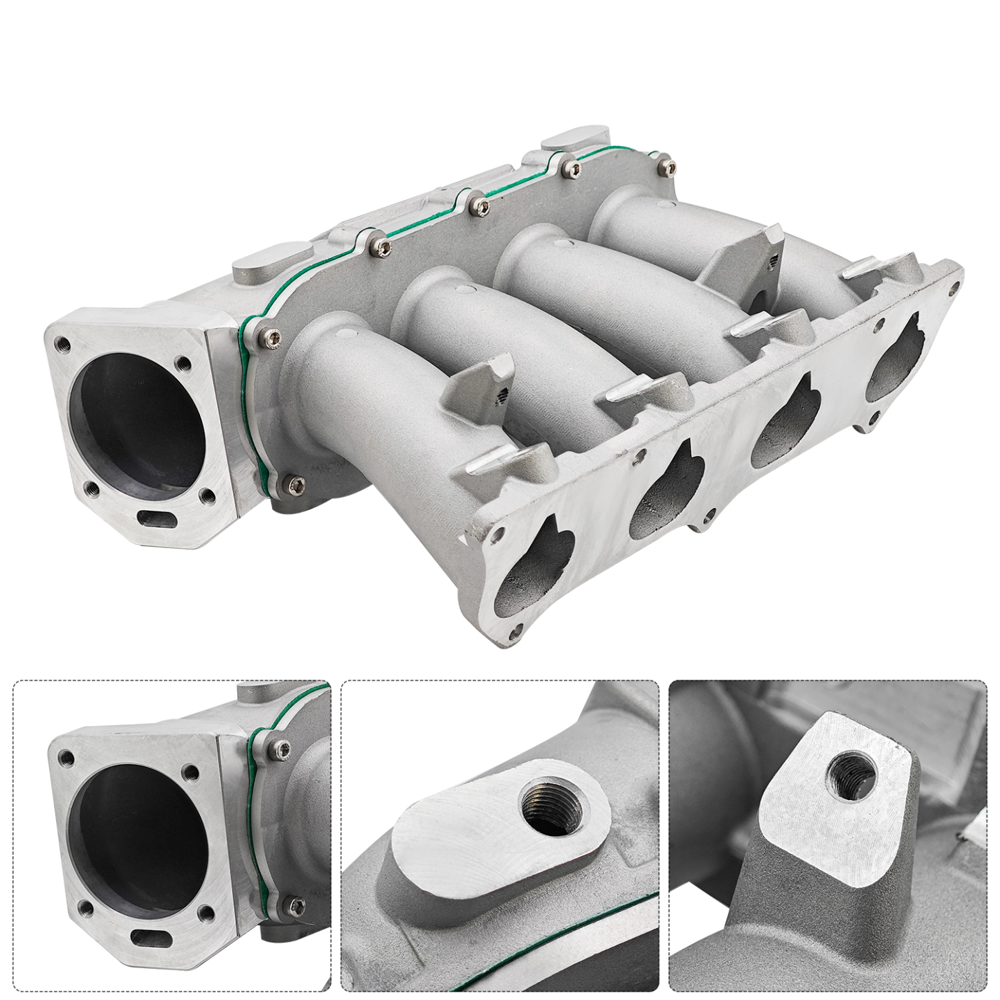 Engines K20A/K20A2/K20A3/K24 Ultra Street Intake Manifold with Gasket Compatible with Honda Civic 2002-2005, Accord 2003-2007, fits for Acura RSX 2002-2006