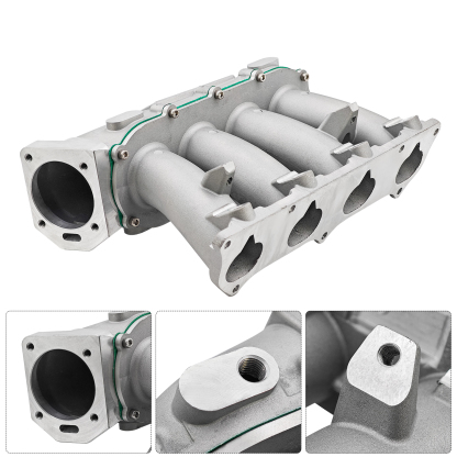 Engines K20A/K20A2/K20A3/K24 Ultra Street Intake Manifold with Gasket Compatible with Honda Civic 2002-2005, Accord 2003-2007, fits for Acura RSX 2002-2006