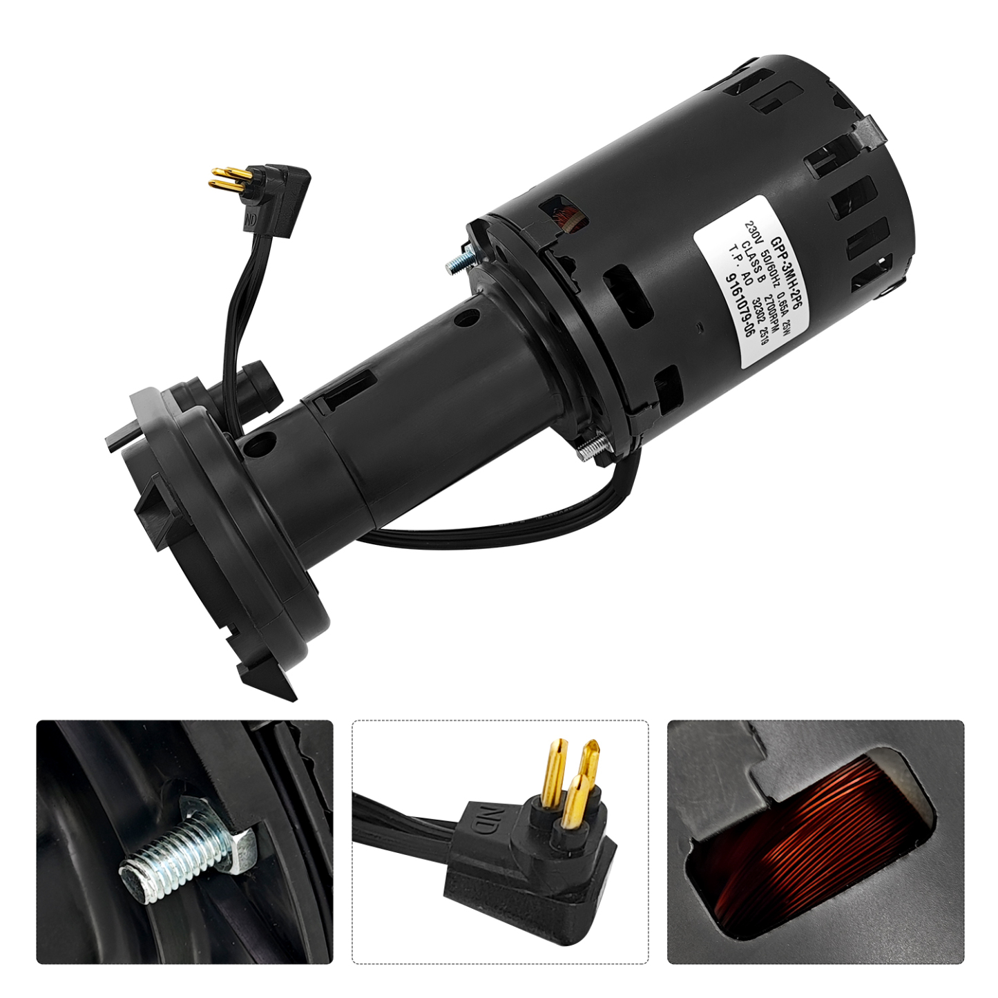 Ice Maker Machine Water Pump Replacement for ICE-O-Matic Cornelius 230V 60/50Hz 6 GPM