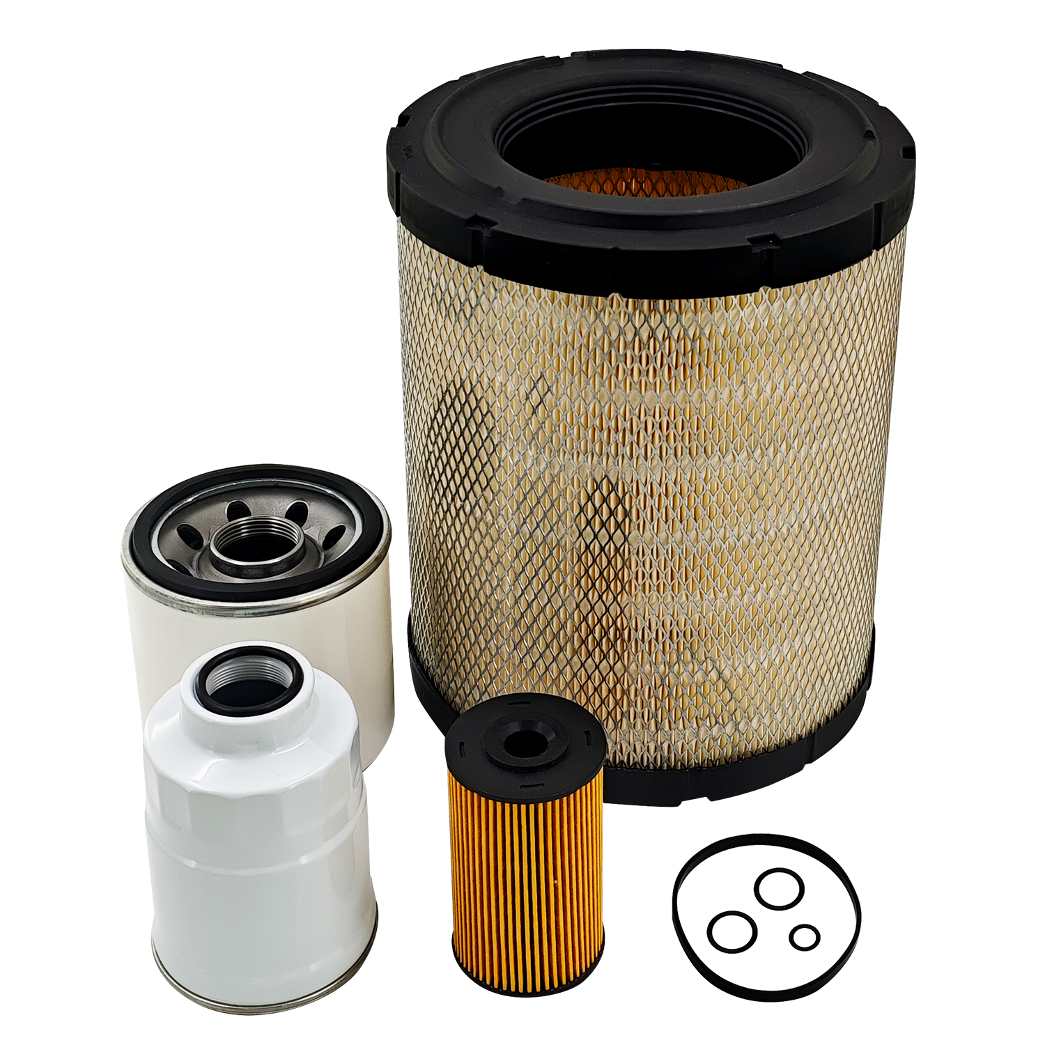 Filter Kit Compatible with Isuzu Diesel NPR-HD, NQR, NRR 4HK1 2016 2018