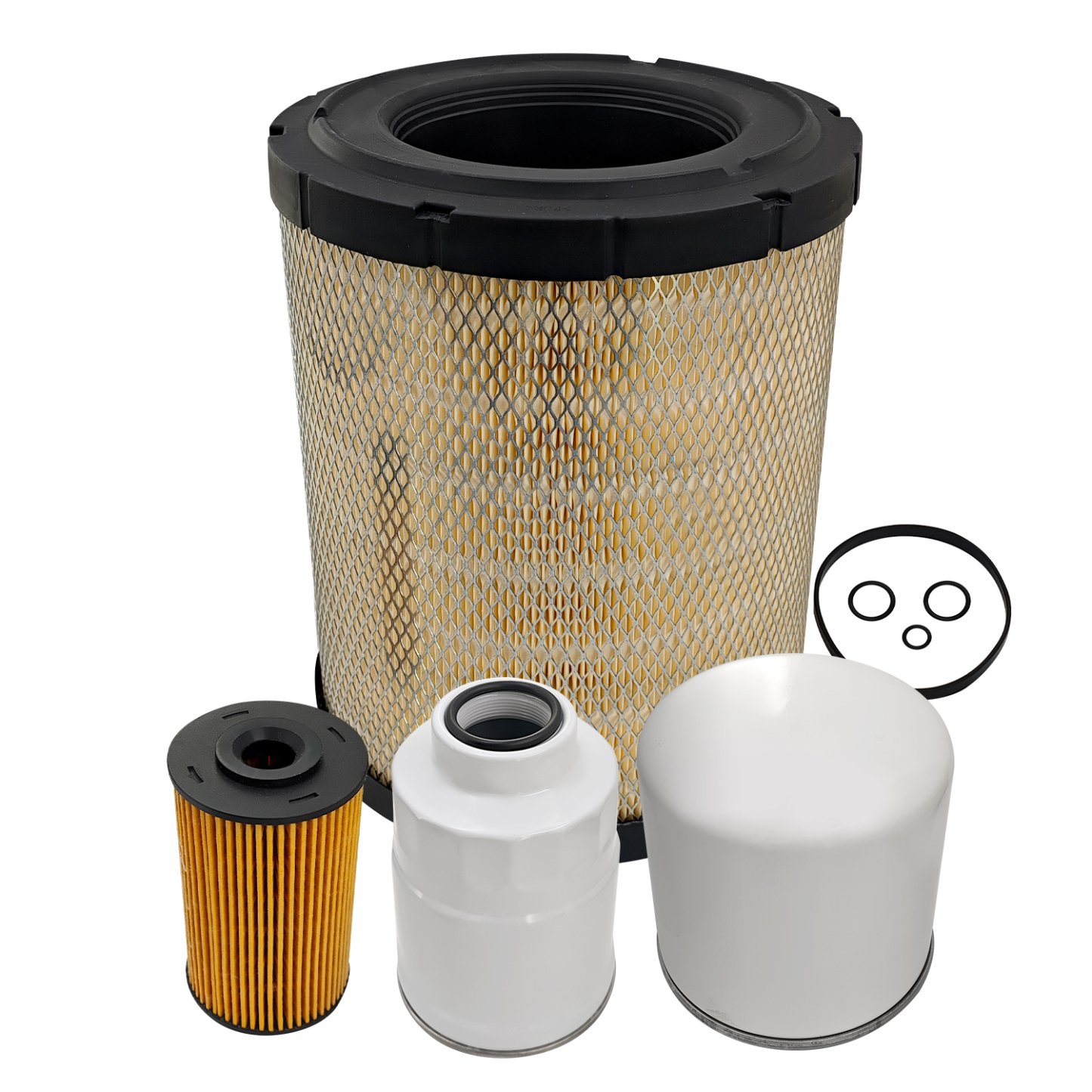 Filter Kit Compatible with Isuzu Diesel NPR-HD, NQR, NRR 4HK1 2016 2018