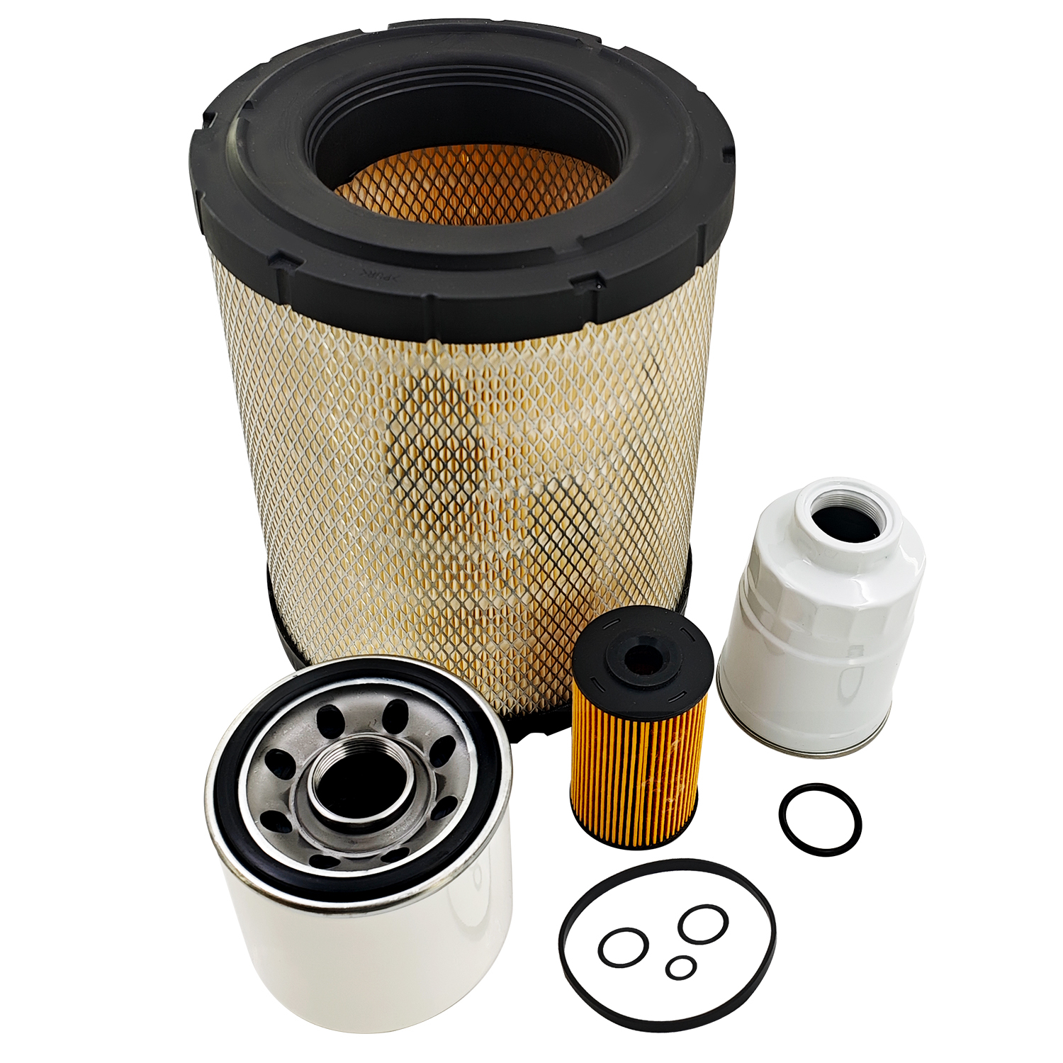 Filter Kit Compatible with Isuzu Diesel NPR-HD, NQR, NRR 4HK1 2016 2018