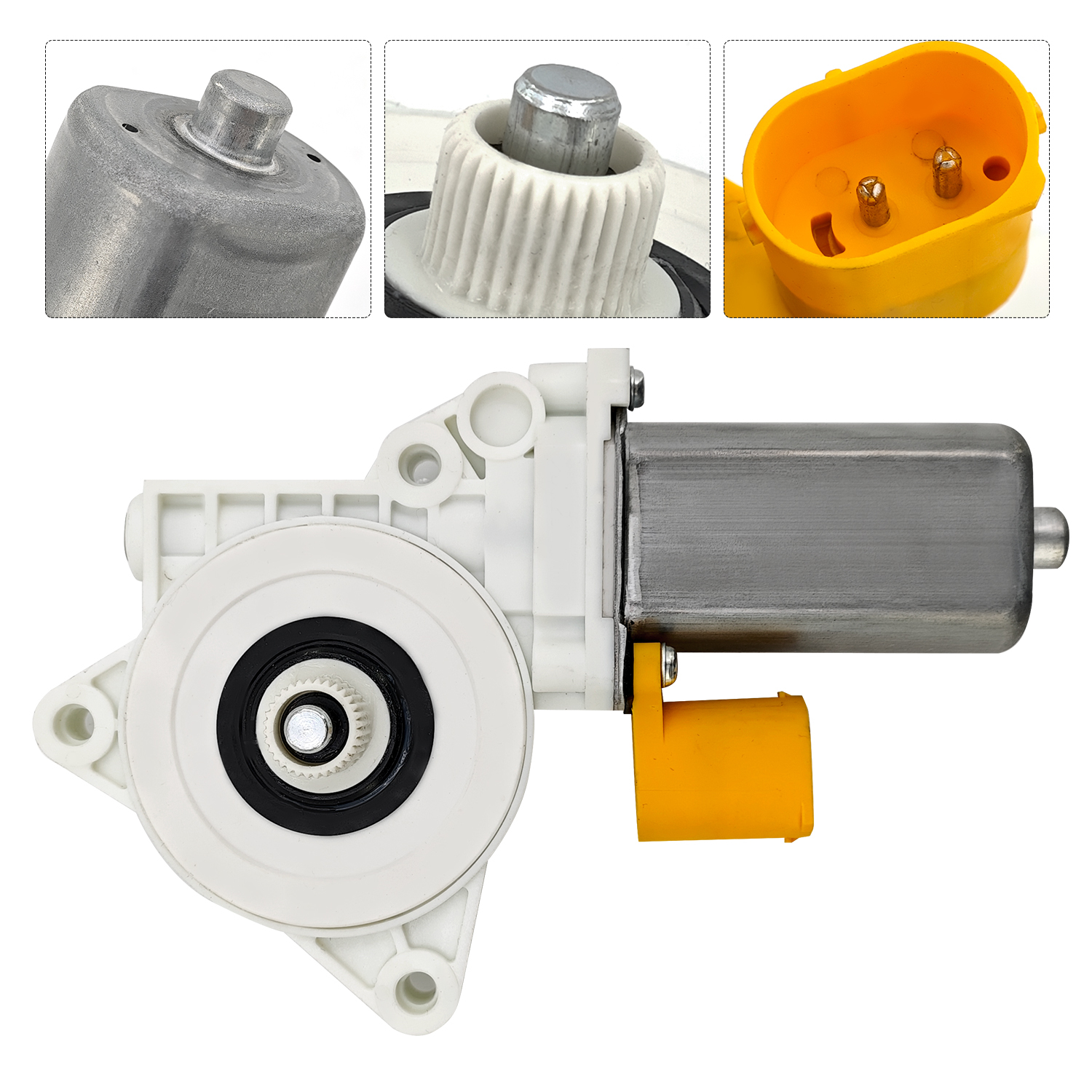 Power Window Motor for Mini R50 R52 R53 R56 Cooper Base S 1.6L L4 FWD 2002-2008 -Front Left