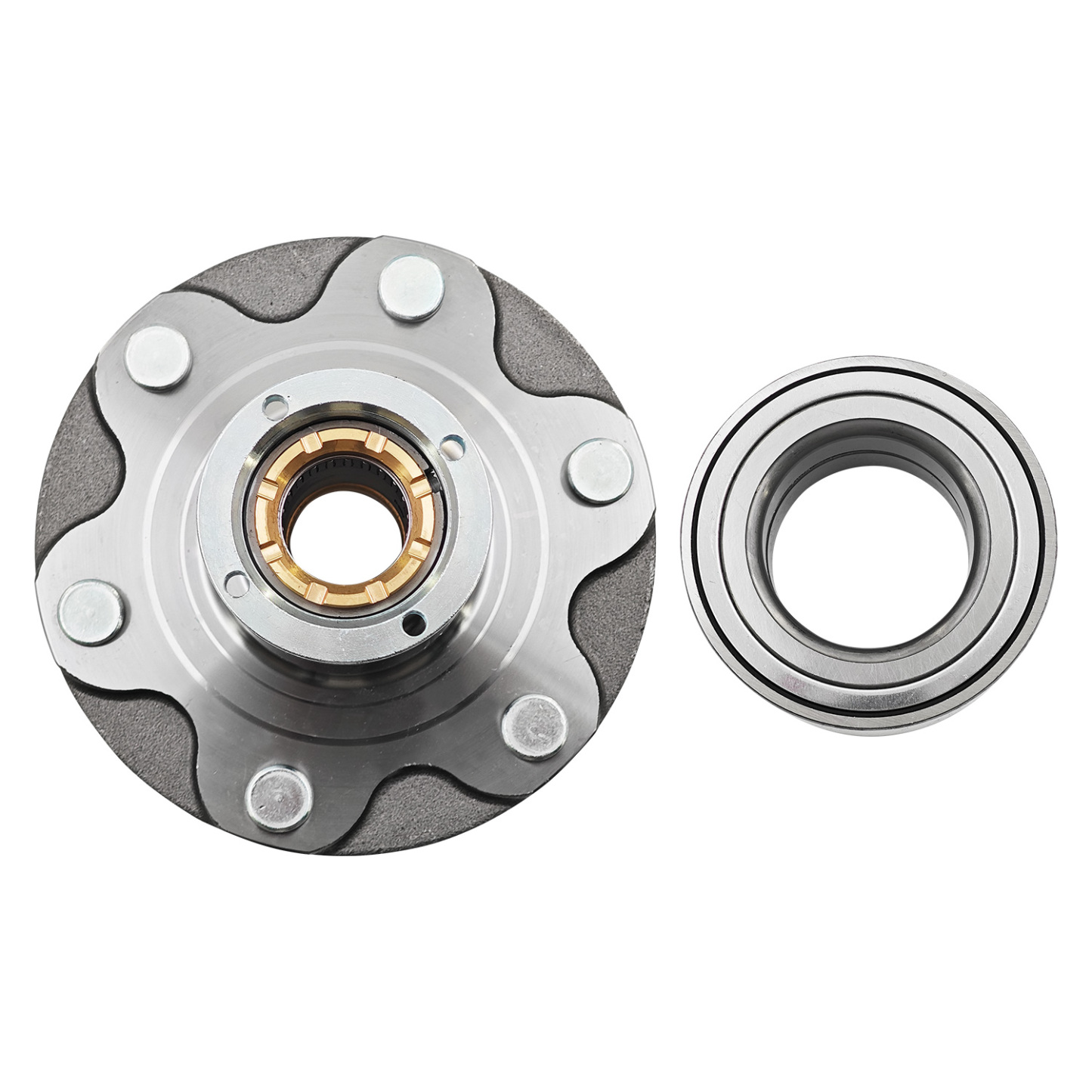 Front Wheel Bearing and Hub Assembly Kit fit for Toyota Tacoma 1995-2004 (4WD ONLY) 2.4L 2.7L 3.4L