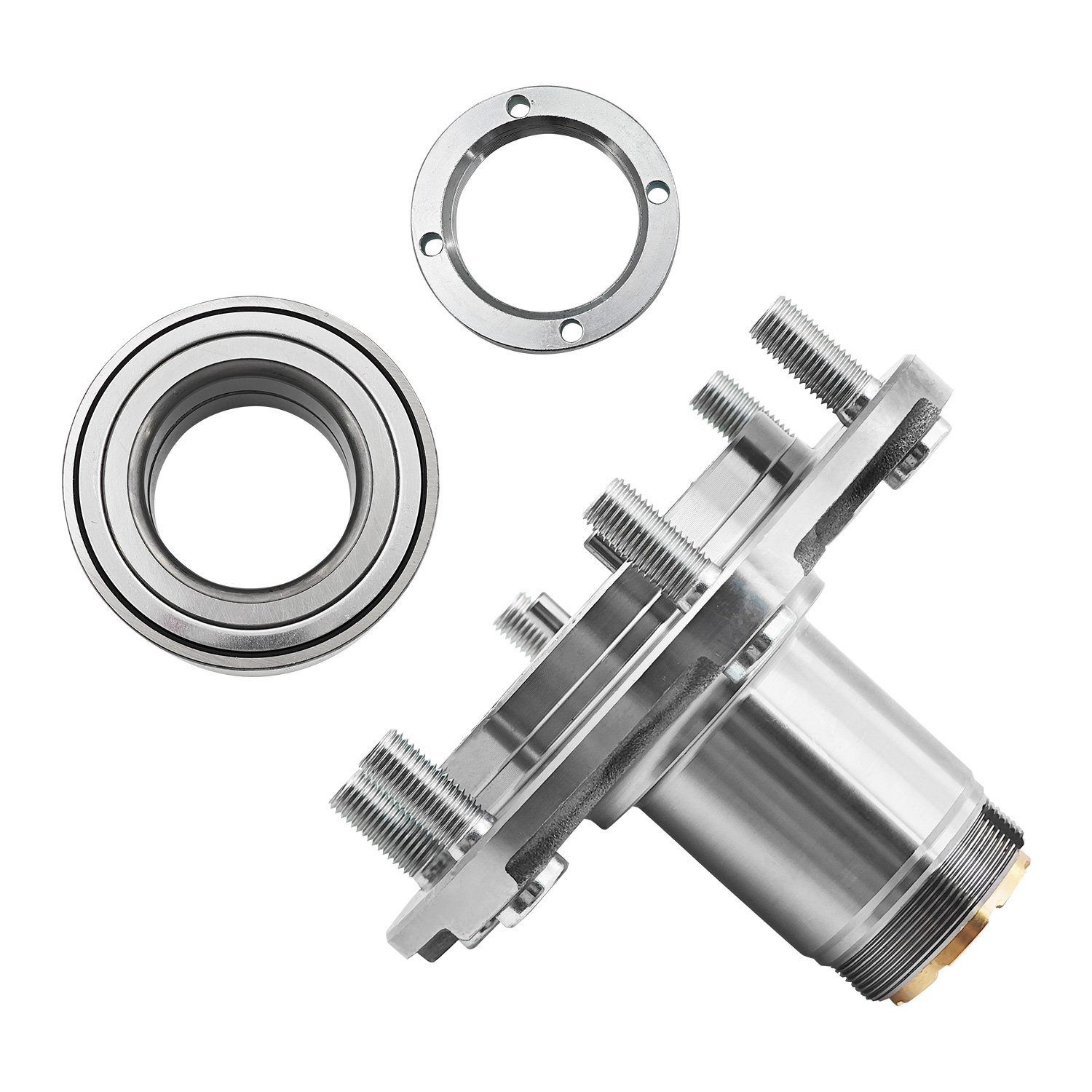 Front Wheel Bearing and Hub Assembly Kit fit for Toyota Tacoma 1995-2004 (4WD ONLY) 2.4L 2.7L 3.4L