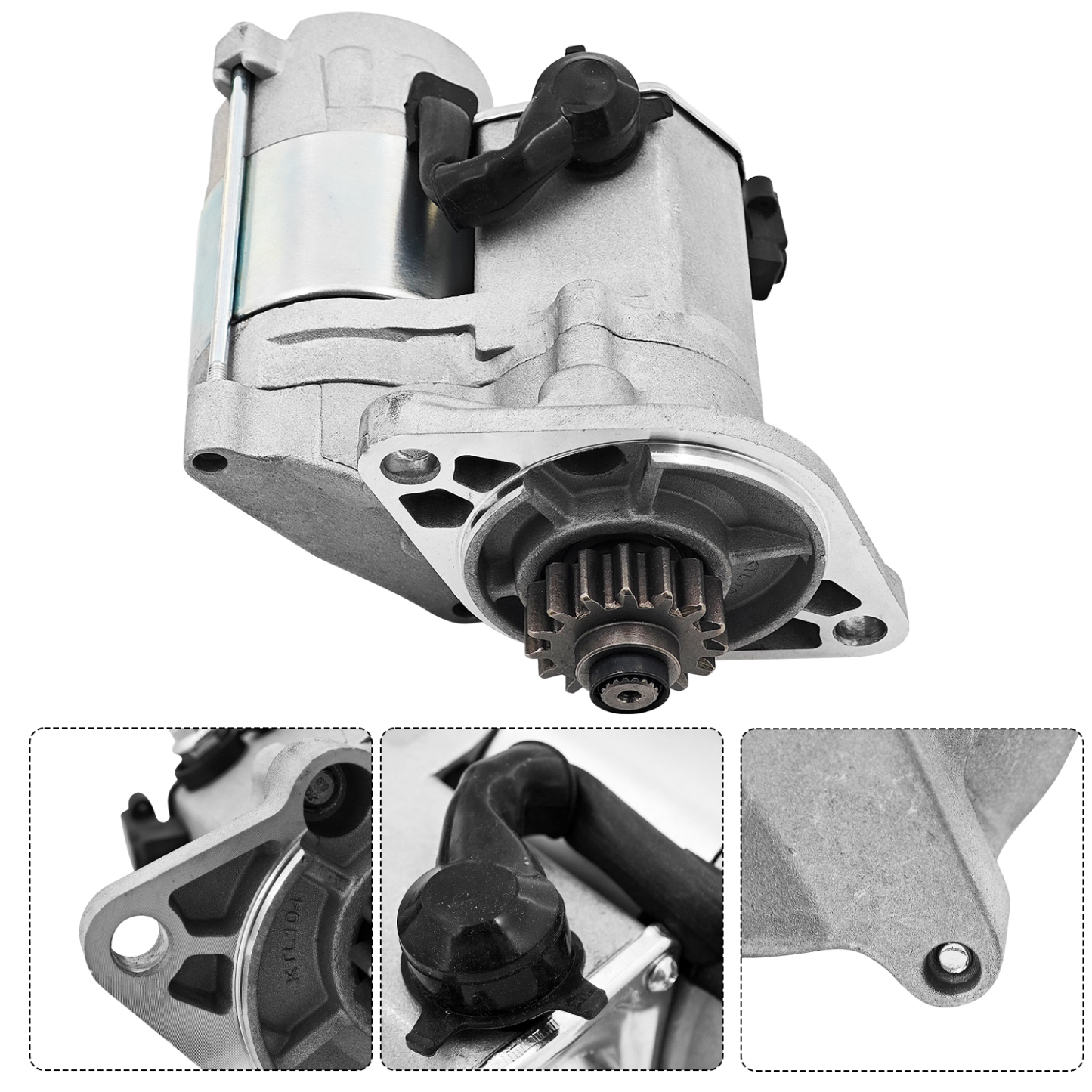 12V Starter for Yanmar Engine 3TNV70 3TNV76 3TNV80F for Excavator VIO20-3 VIO27-5 VIO35-5 for Komatsu PC20MR-2 PC22MR-3