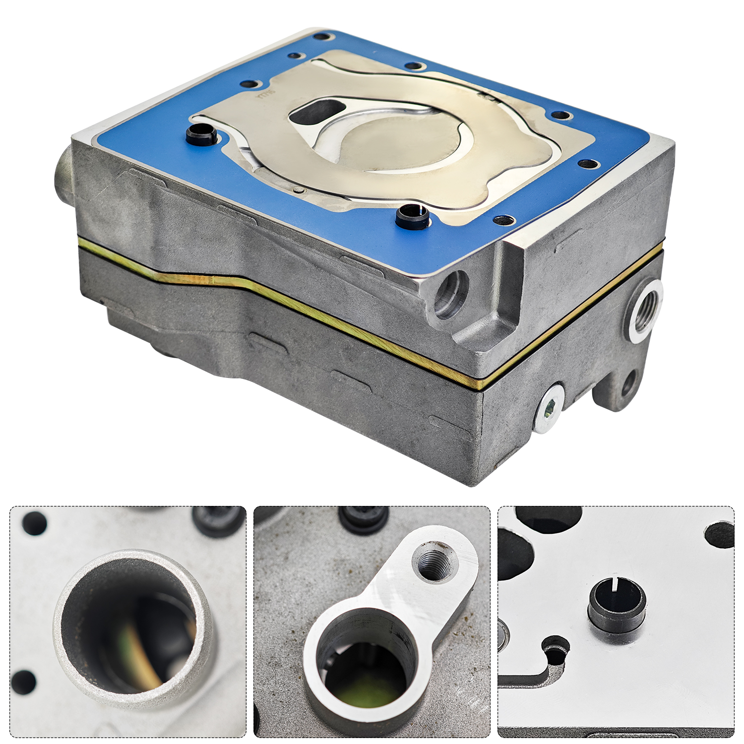 Air Brake Compressor Single Cylinder Head Replacement for PACCAR MX13 Replacement for PACCAR MX11