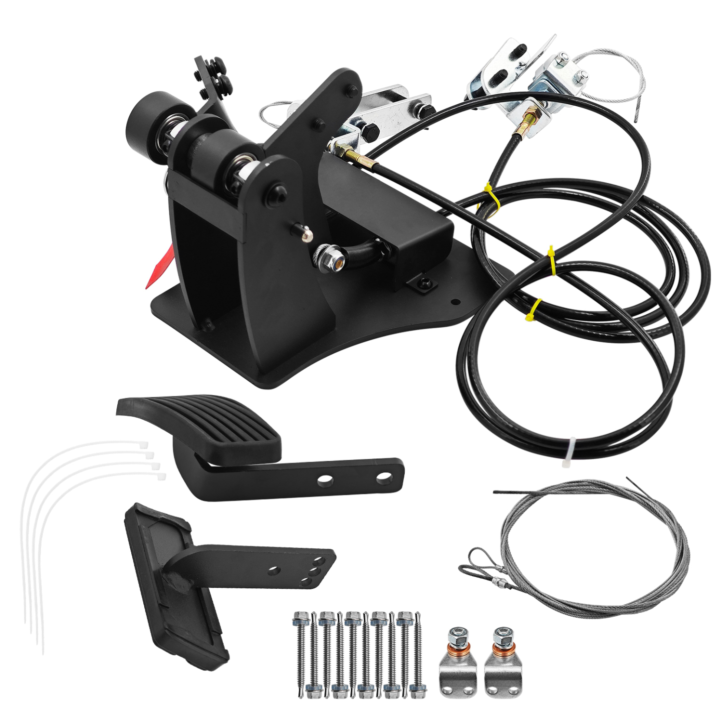 Right Hand Drive Conversion Kit with Dual Gas & Brake Pedals | Universal Passenger Side Control System for Driver Training Vehicles