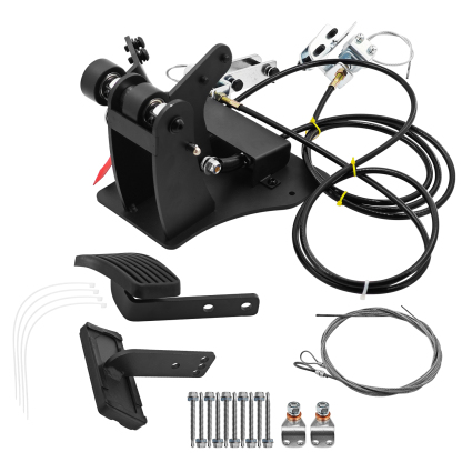 Right Hand Drive Conversion Kit with Dual Gas & Brake Pedals | Universal Passenger Side Control System for Driver Training Vehicles