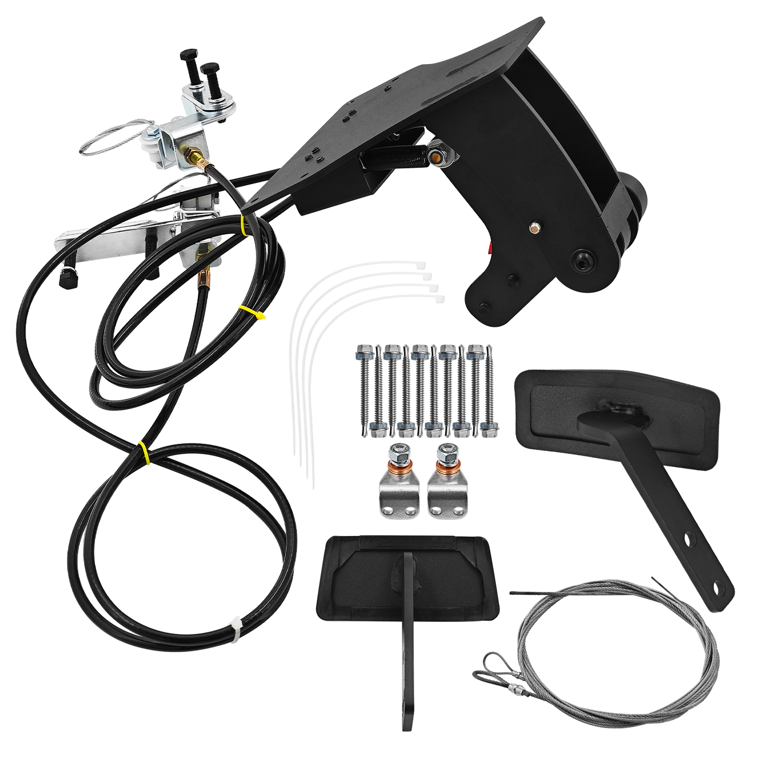 Right Hand Drive Conversion Kit with Dual Gas & Brake Pedals | Universal Passenger Side Control System for Driver Training Vehicles