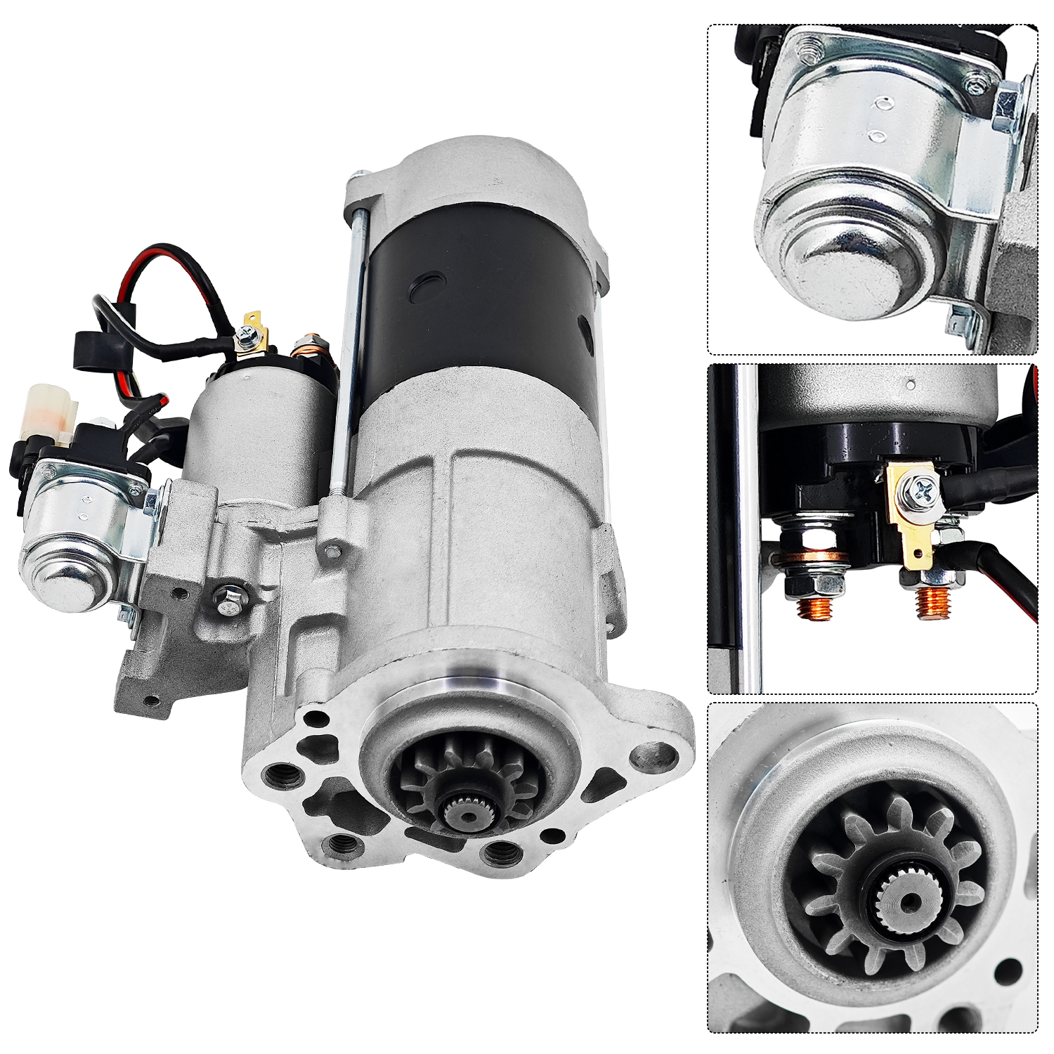 Starter for Mitsubishi Fuso FE 4.9L 2000-2008 | 4M50 Sterling 360 4M50