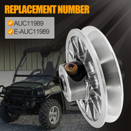 Secondary Driven Clutch Assembly AUC11989 fit for John Deere Utility Vehicles XUV825E XUV825M XUV825M S4 XUV835E XUV835M