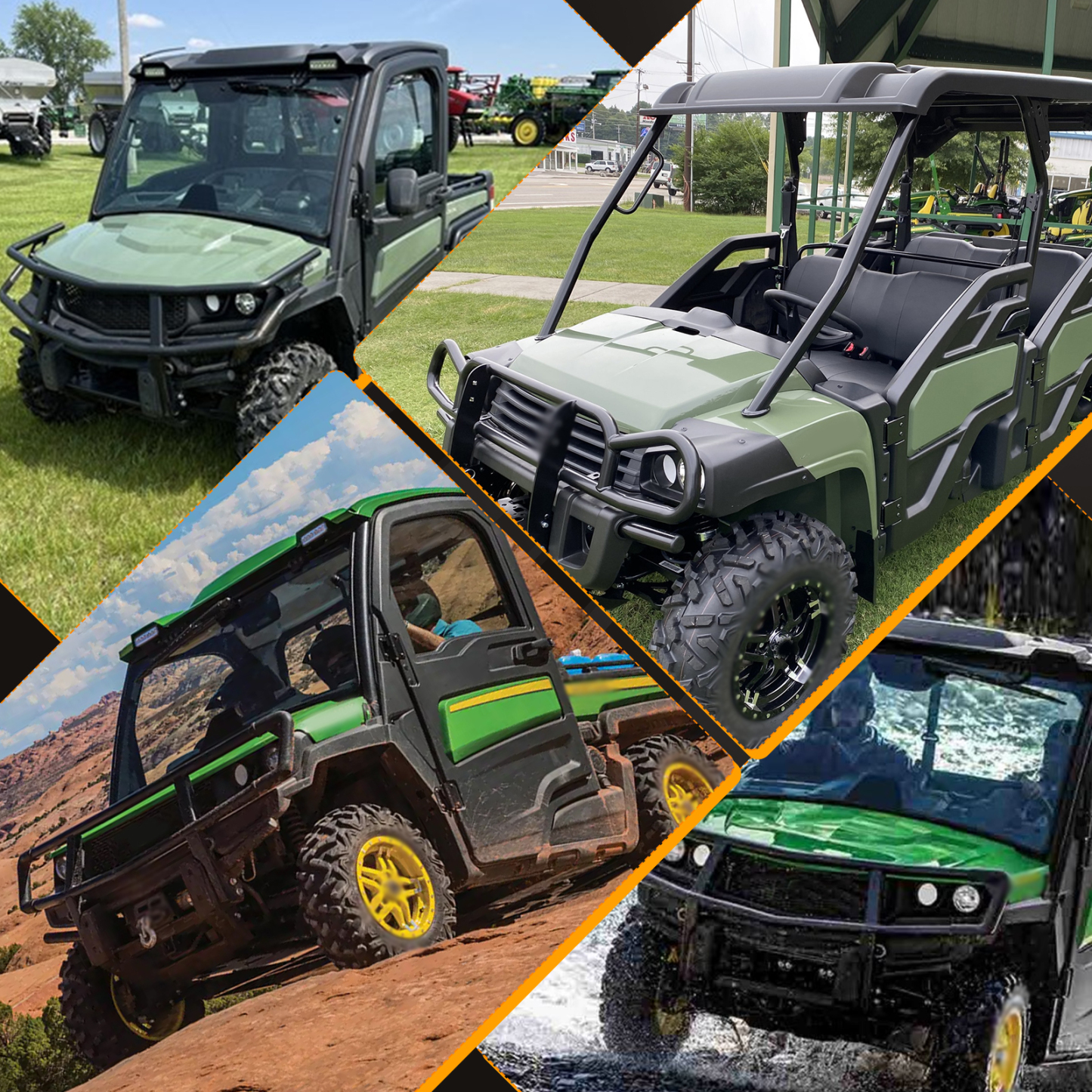 Secondary Driven Clutch Assembly AUC11989 fit for John Deere Utility Vehicles XUV825E XUV825M XUV825M S4 XUV835E XUV835M