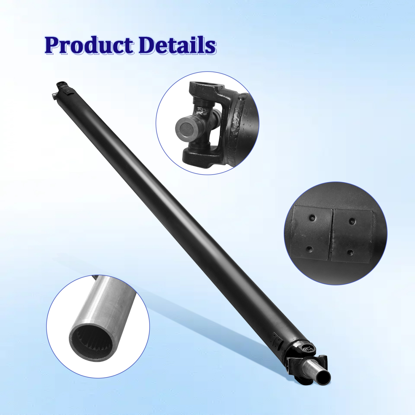 Rear Drive Shaft Compatible with Chevy Silverado 1500 2004-2007 Fits for GMC Sierra 1500 2004-2007