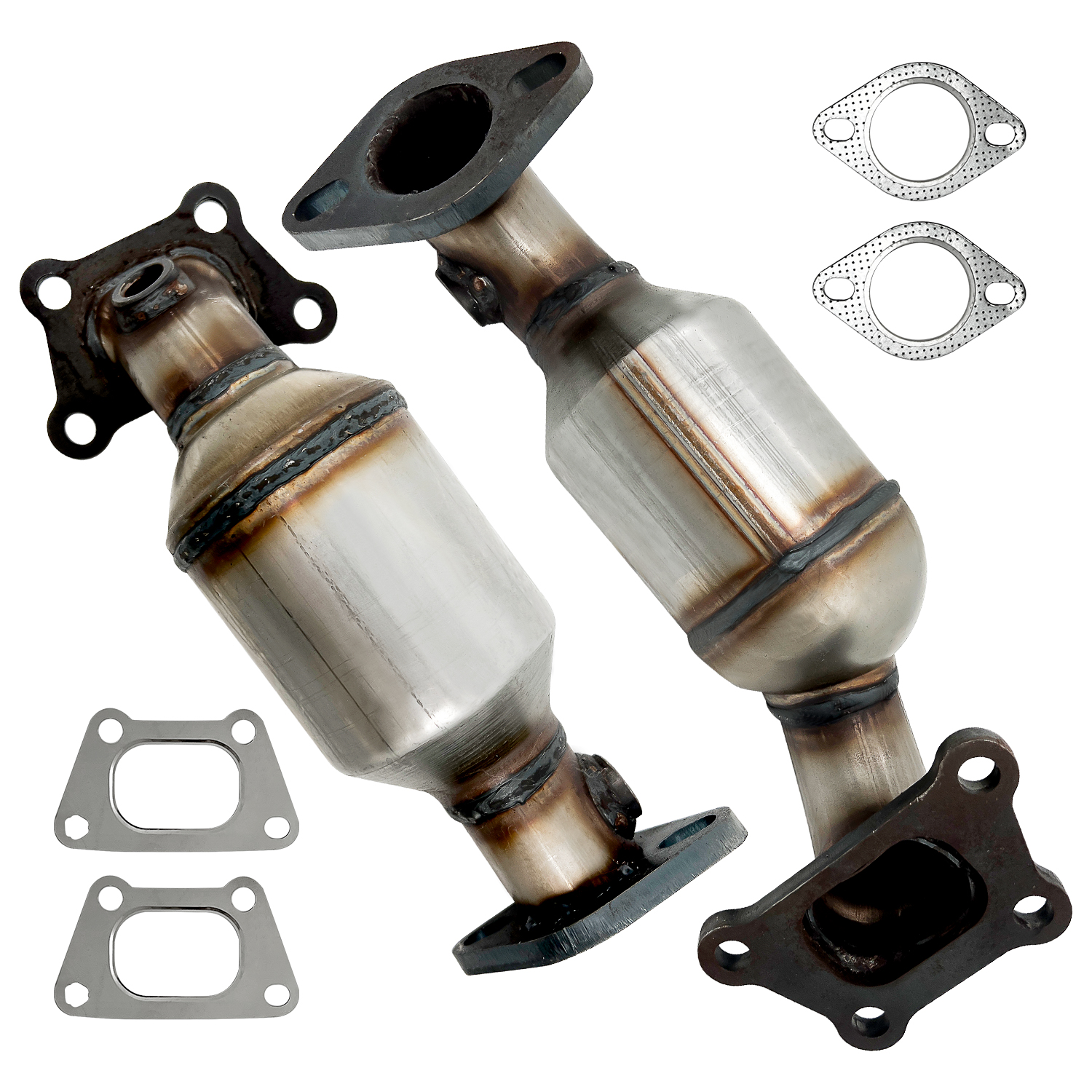 Pair Front Left and Right Catalytic Converter Set fit for 2014-2019 Chevy Impala& Cadillac XTS 3.6L V6