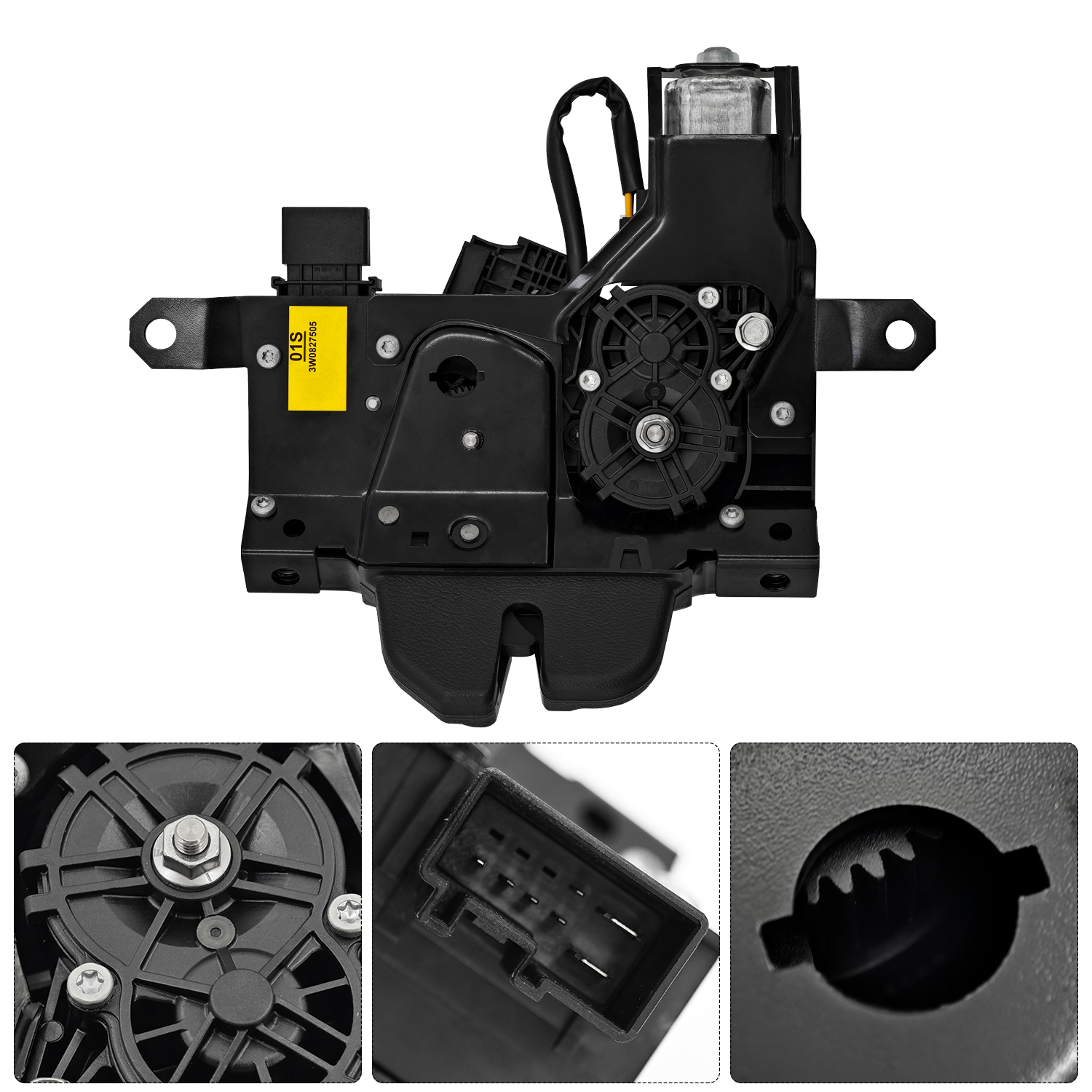 Trunk Tailgate Lock Latch w/Micro Switch Compatible with Bentley Continental GT 2003-2012
