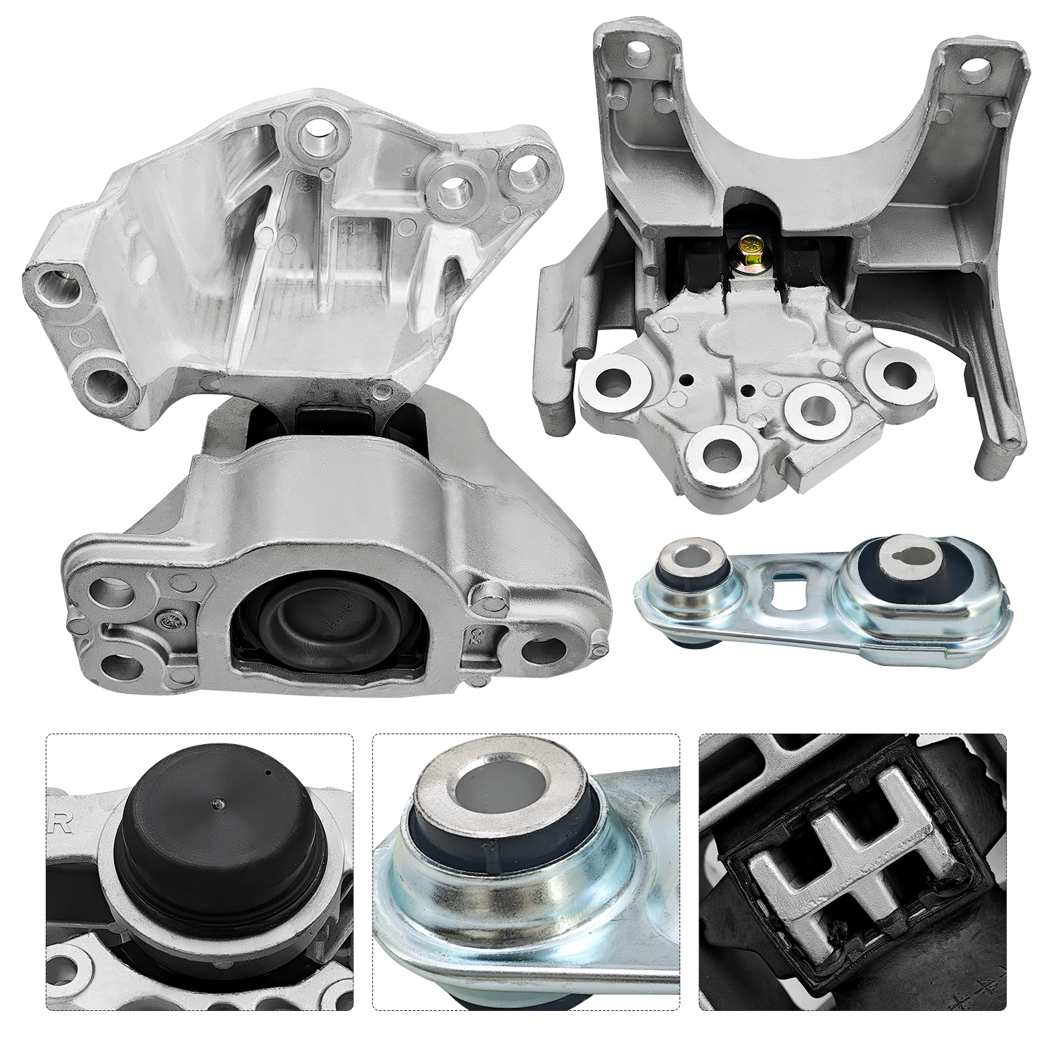Mitsubishi Engine Mount Kit Compatible with Outlander 2022-2023, Nissan Rogue 2021 2.5L