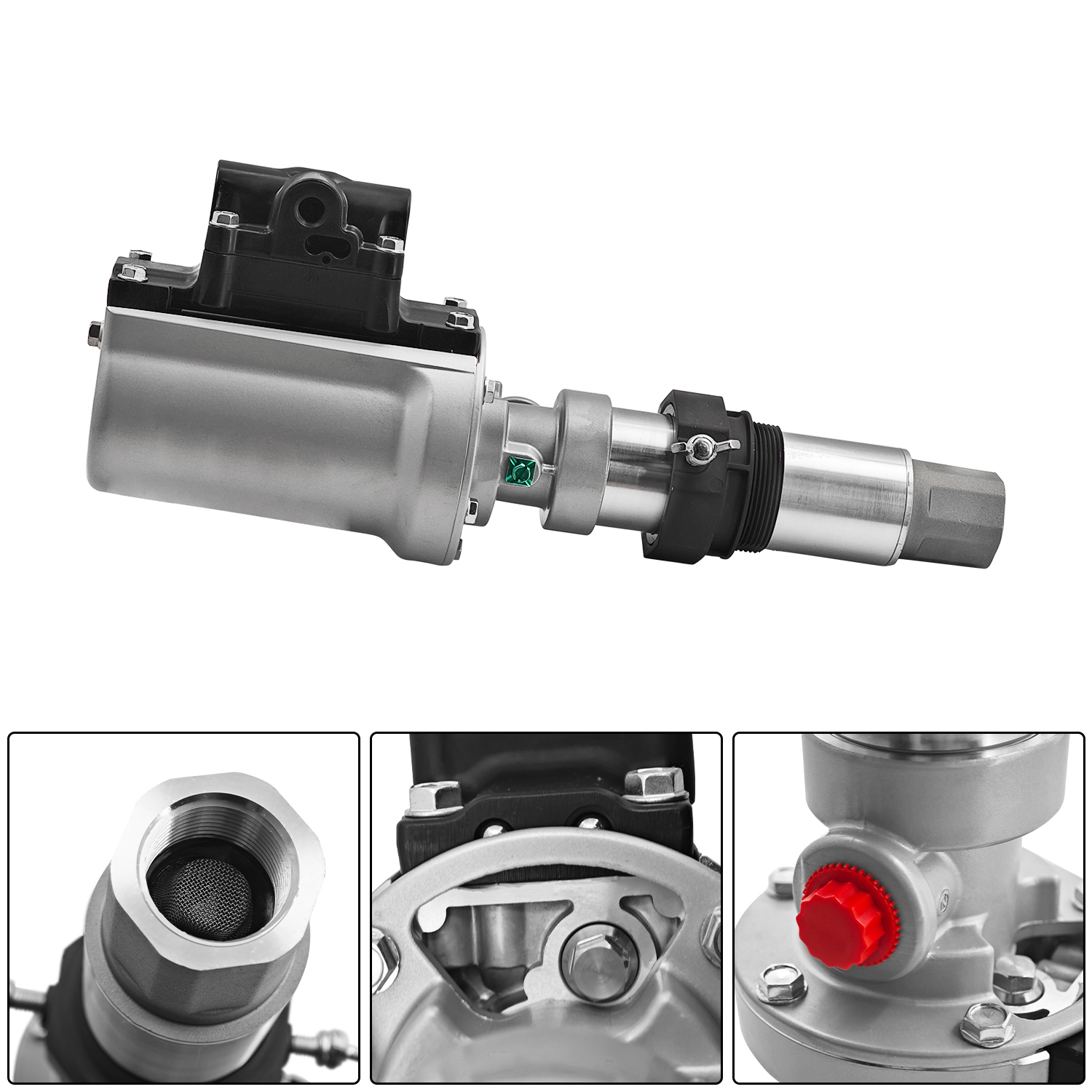 24G576 LD Series Air Powered 3:1 Universal Oil Pump with Bung Adapter