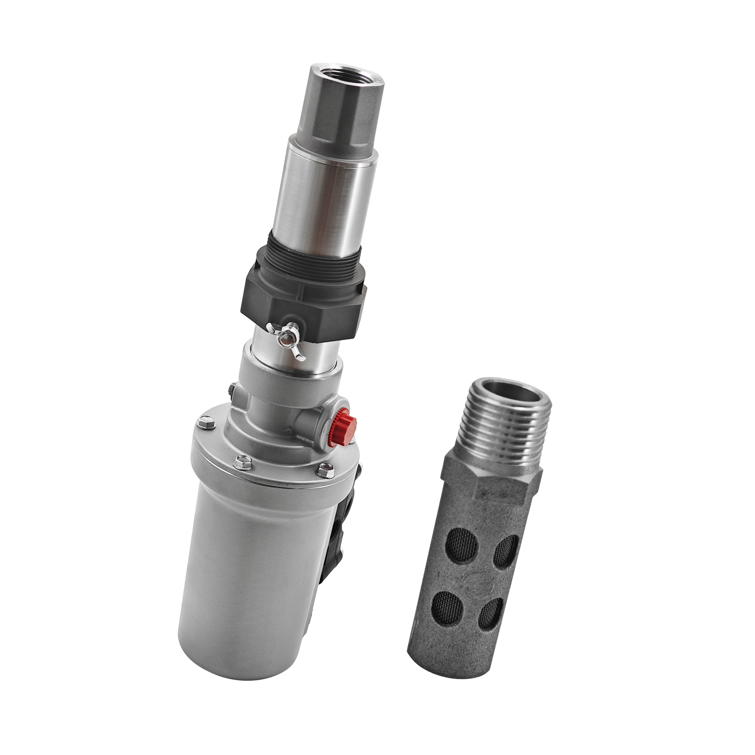 24G576 LD Series Air Powered 3:1 Universal Oil Pump with Bung Adapter