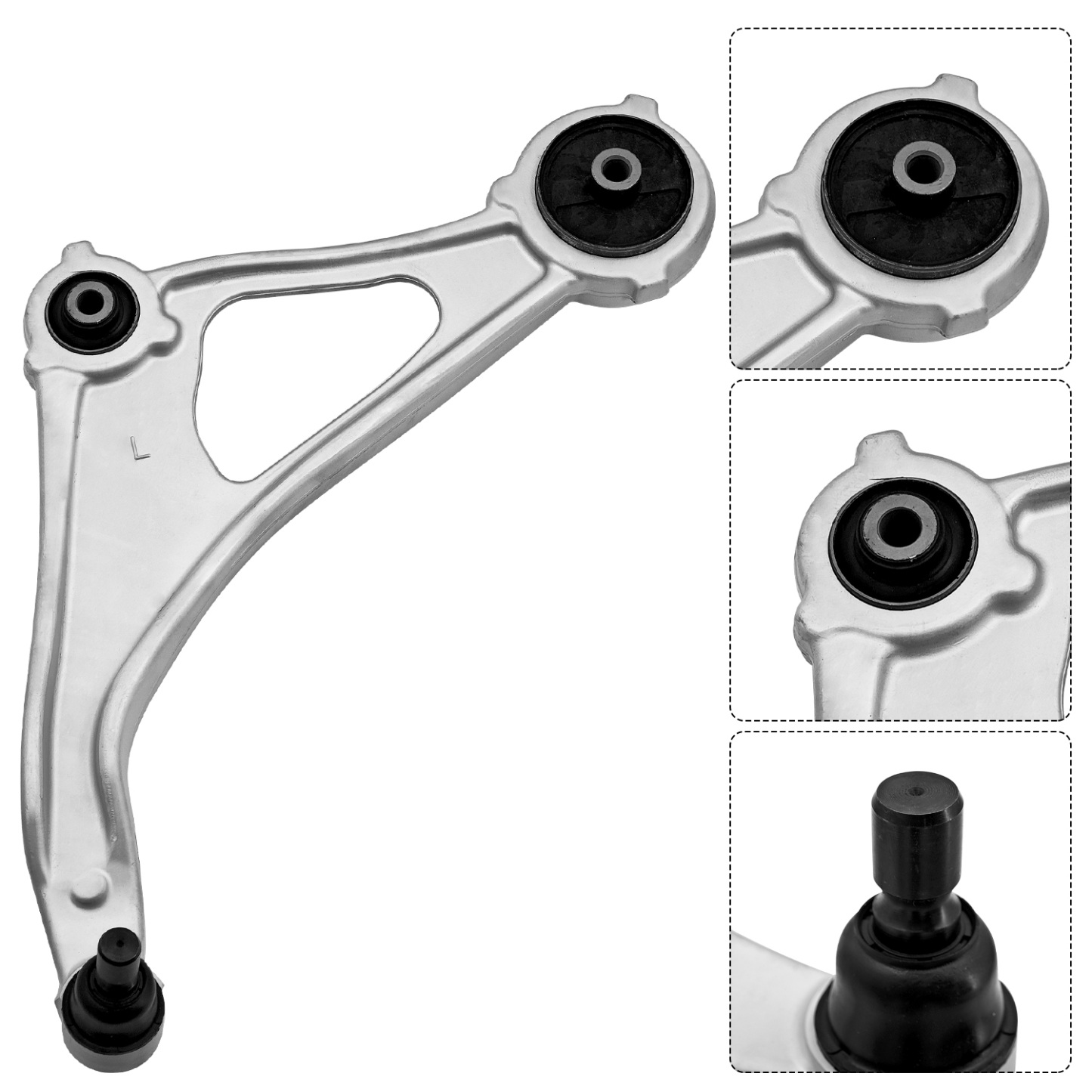 10pcs Suspension Kit fit for Nissan Altima 2013-2014 2.5L 3.5L, Front Lower Control Arms with Ball Joints Sway Bar Links Inner and Outer Tie Rod End, Replace# 545003TA0B 545013TA0B  