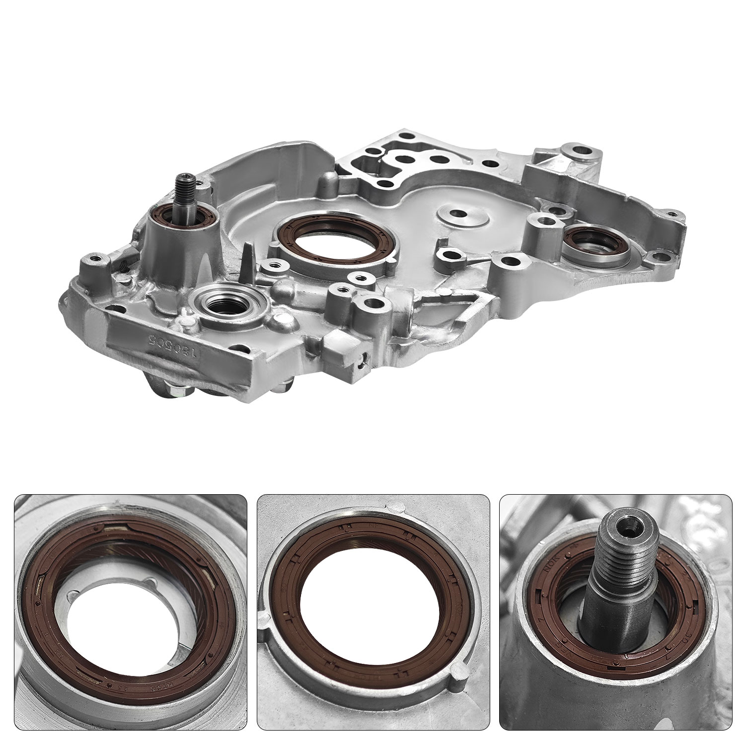 New Engine Oil Pump Fit for Mitsubishi 2001-2005 Eclipse 2.4L, 1999-2003 Galant 2.4L, 2003-2006 Lancer 2.0L, and 2003 Outlander 2.4L Models w/ 4G63 4G64 L4 Gas Engines
