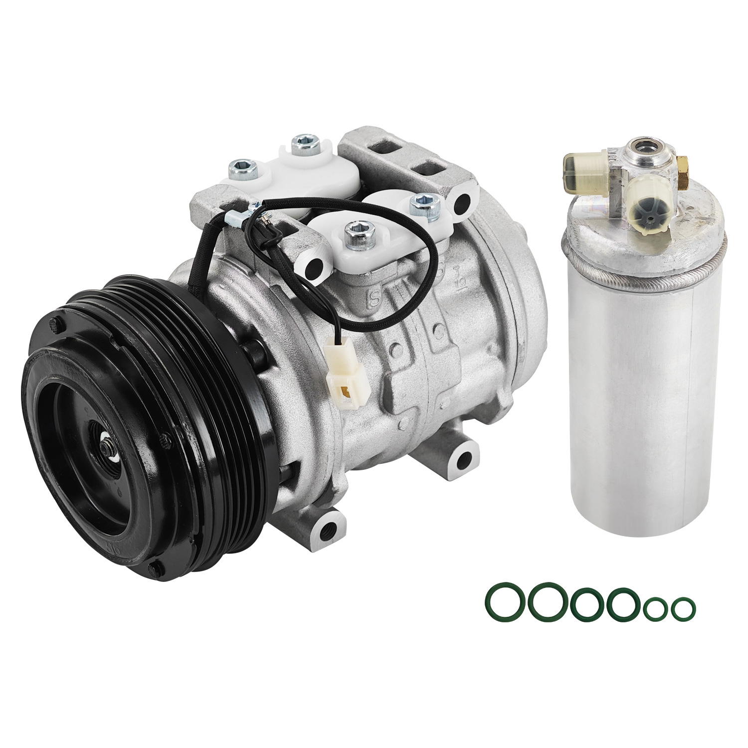 A/C Compressor Kit for Toyota MR2 1.6L 1985-1989 | W/4 Grooves Pulley 4710136 68385