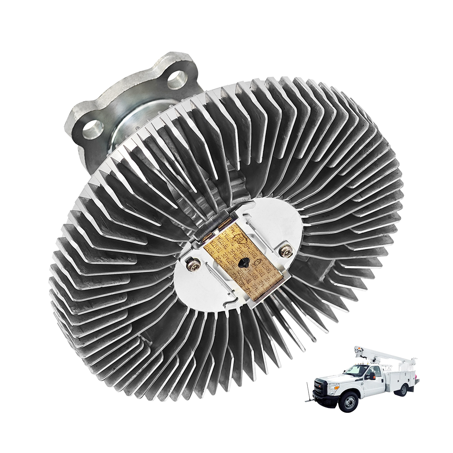 Engine Cooling Fan Clutch Compatible With Hino 268, 268 HBC with J08E 7.6L 8.0L Engine 2015
