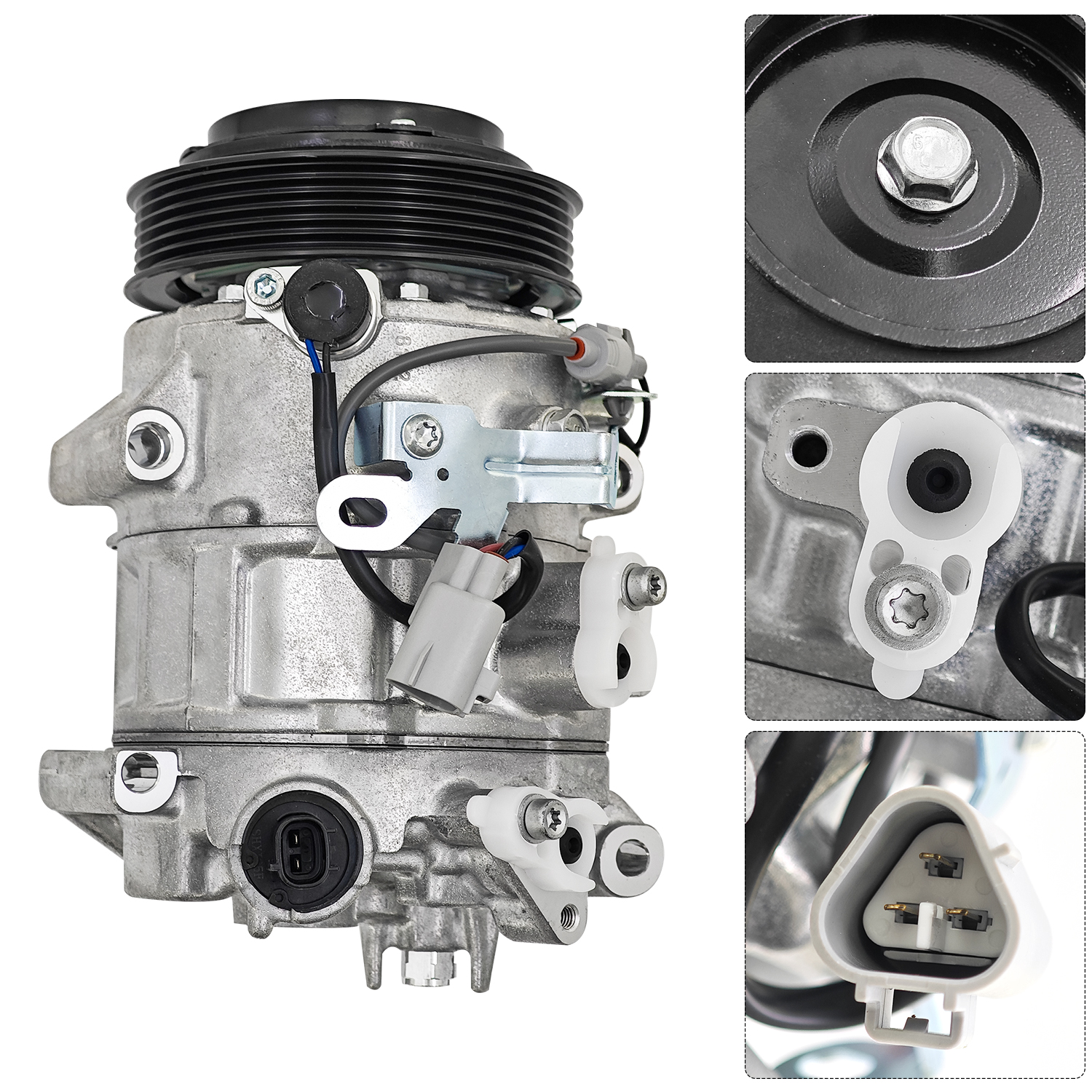 AC Compressor w/Clutch for Toyota Camry 2018-2024, Avalon 2019-2022 3.5L 
